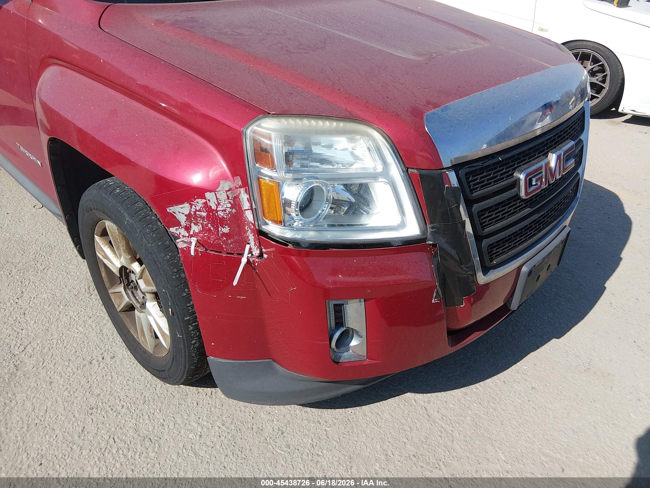 2013 Gmc Terrain Slt-1 Красный vin: 2GKFLVEK8D6176594