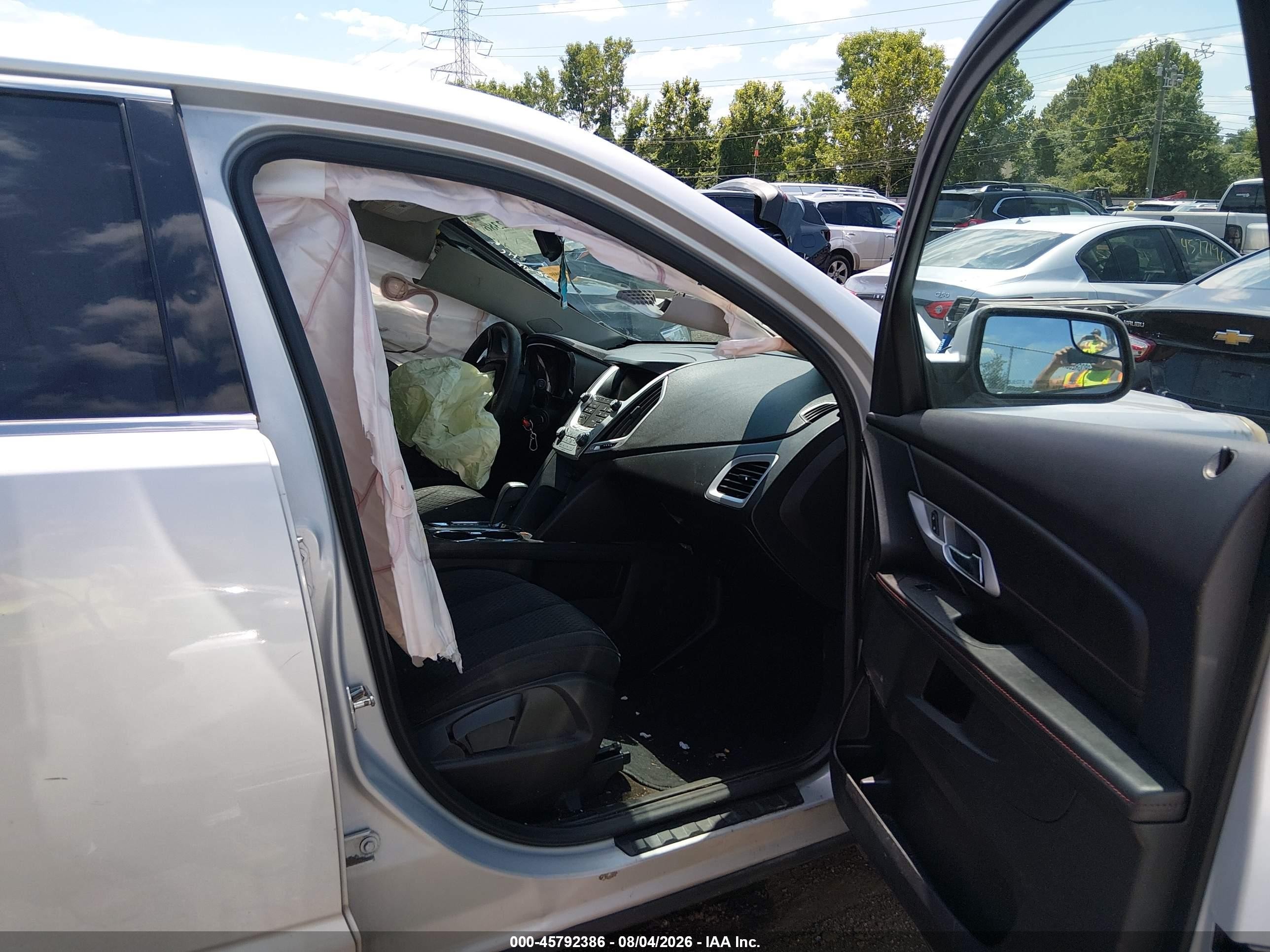 2014 Gmc Terrain Sle-1 Silver vin: 2GKFLVEK8E6277409
