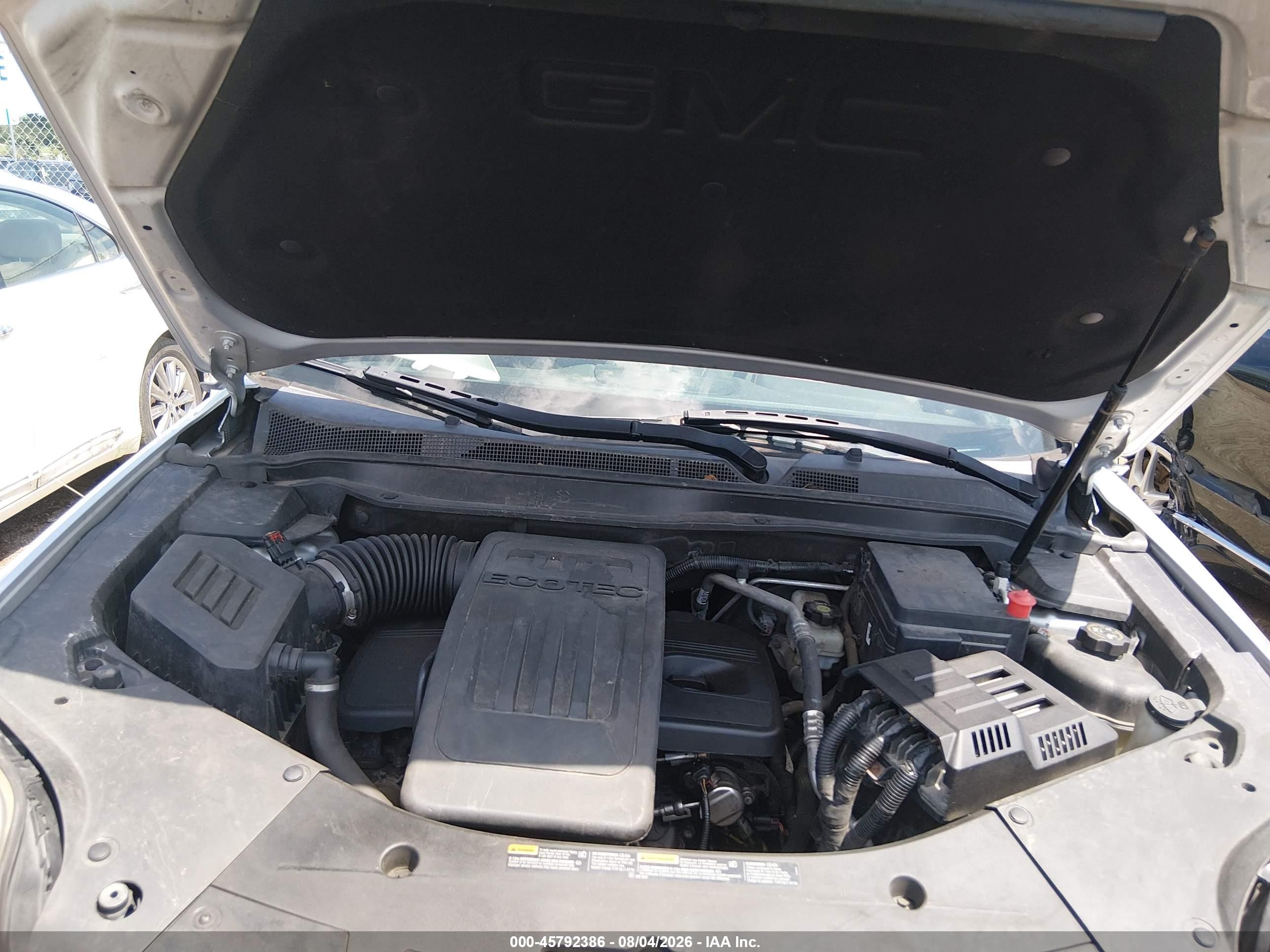 2014 Gmc Terrain Sle-1 Silver vin: 2GKFLVEK8E6277409
