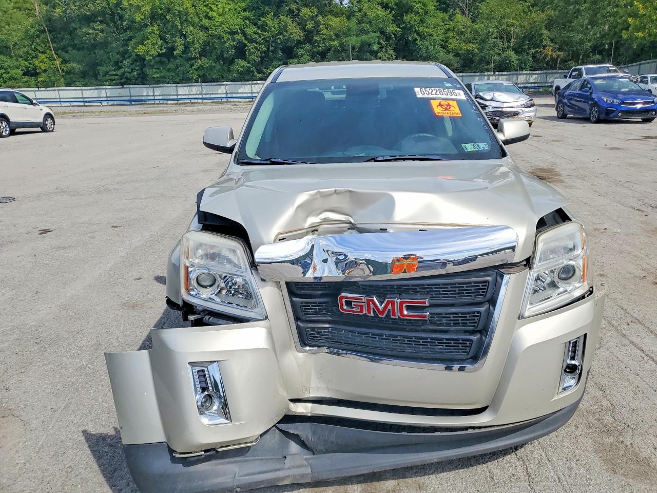 2014 Gmc Terrain Sle Beige vin: 2GKFLVEK8E6371578