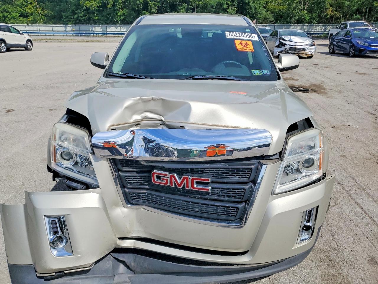 2014 Gmc Terrain Sle Beige vin: 2GKFLVEK8E6371578