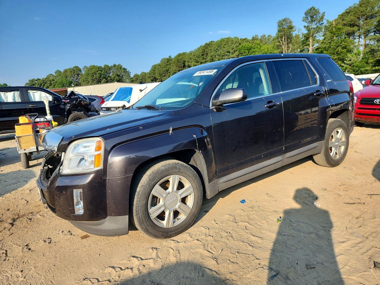 2015 Gmc Terrain Sle Black vin: 2GKFLVEK8F6130122