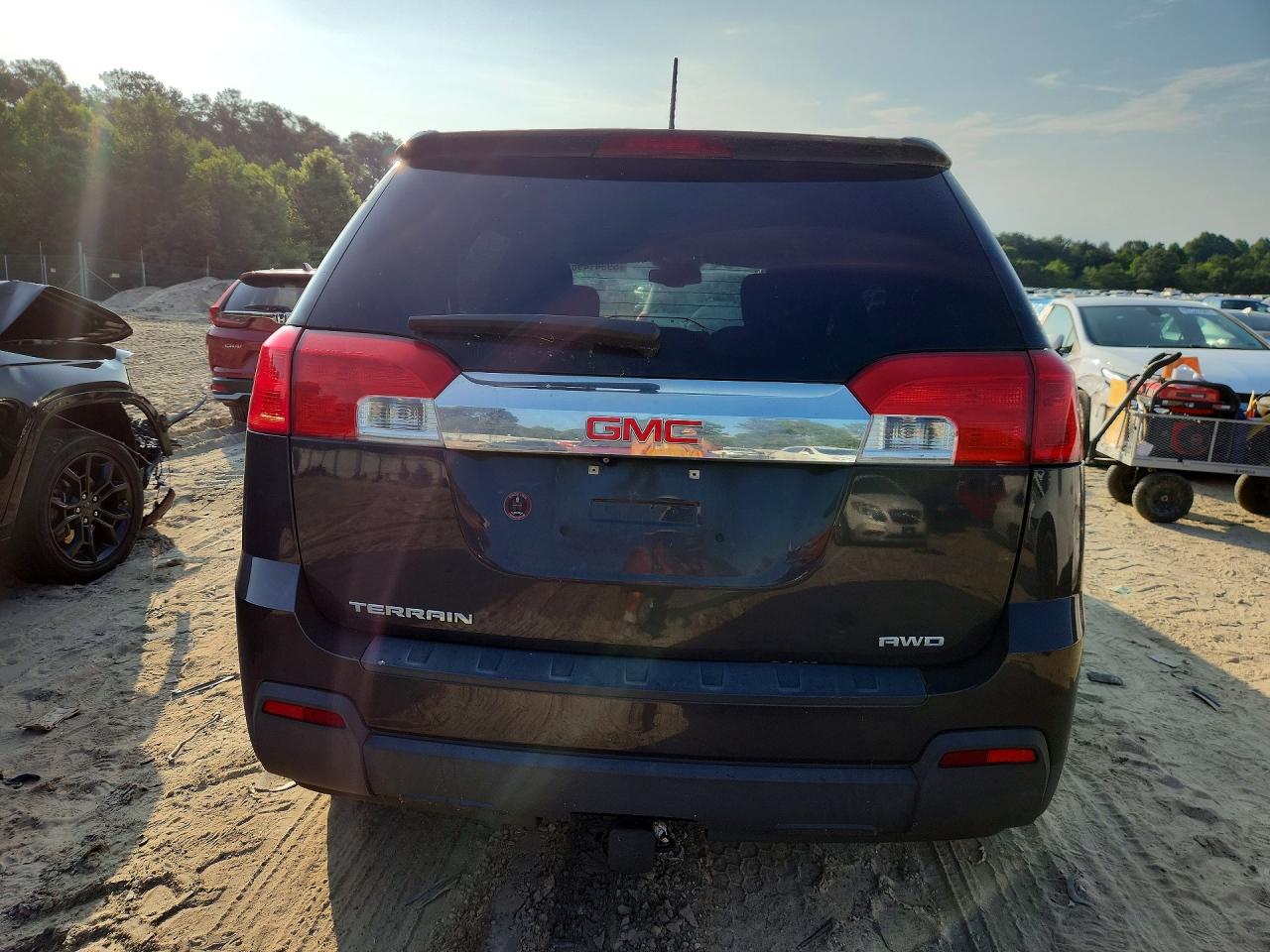 2015 Gmc Terrain Sle Black vin: 2GKFLVEK8F6130122