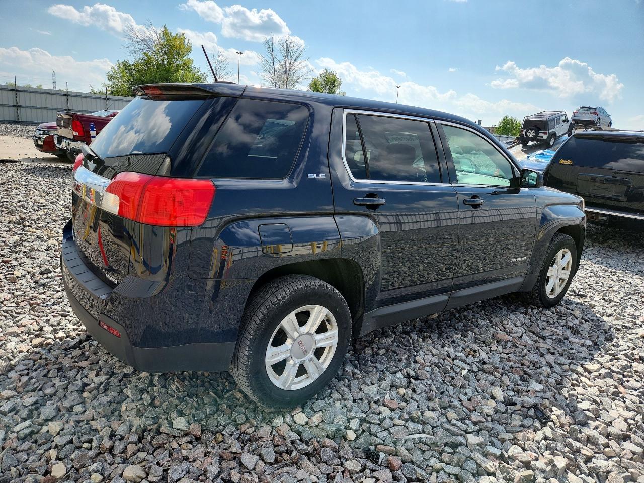2015 Gmc Terrain Sle Синий vin: 2GKFLVEK8F6302052