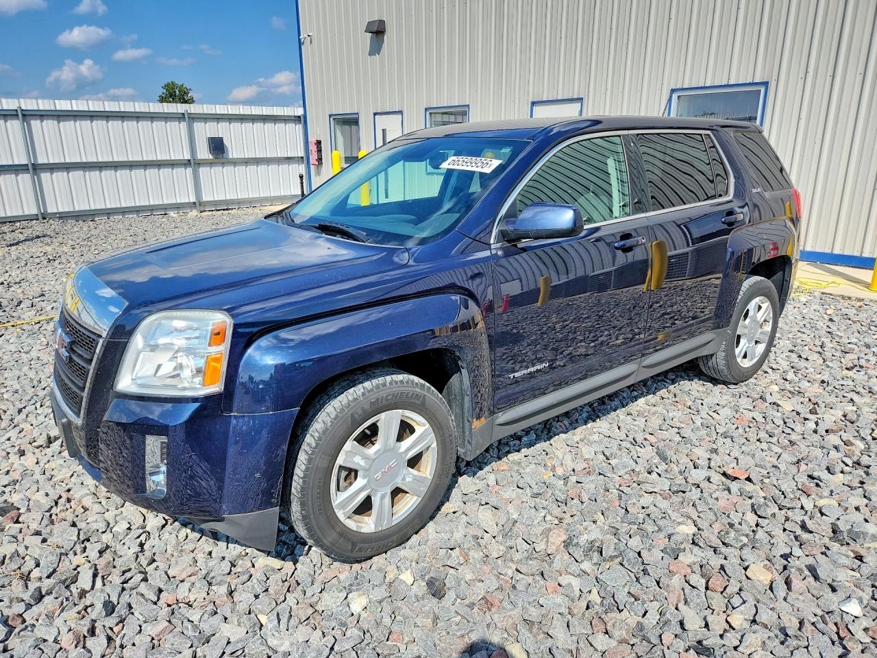 2015 Gmc Terrain Sle Синий vin: 2GKFLVEK8F6302052