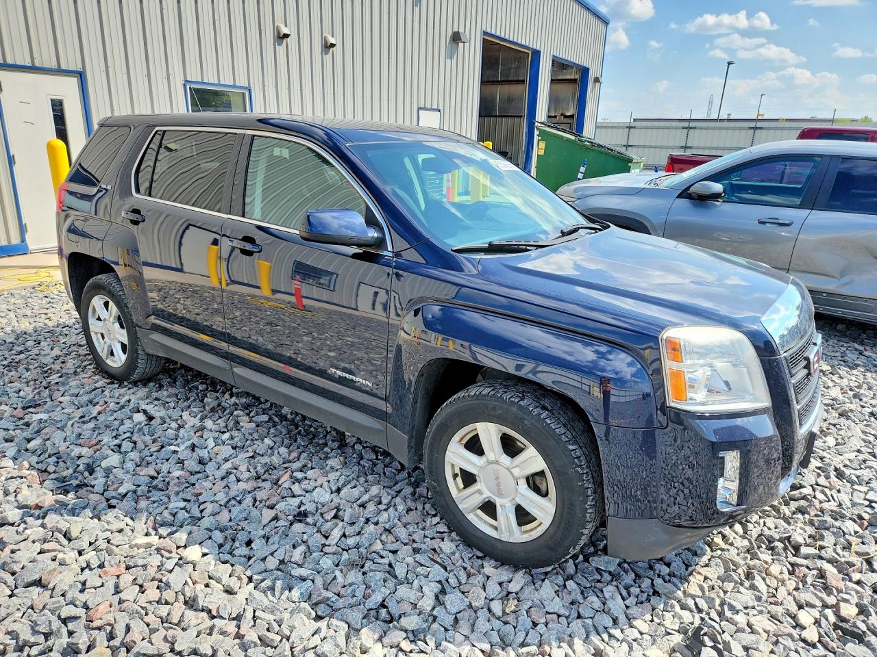 2015 Gmc Terrain Sle Синий vin: 2GKFLVEK8F6302052