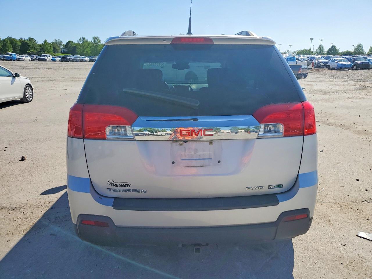 2012 Gmc Terrain Slt Silver vin: 2GKFLVEK9C6114099
