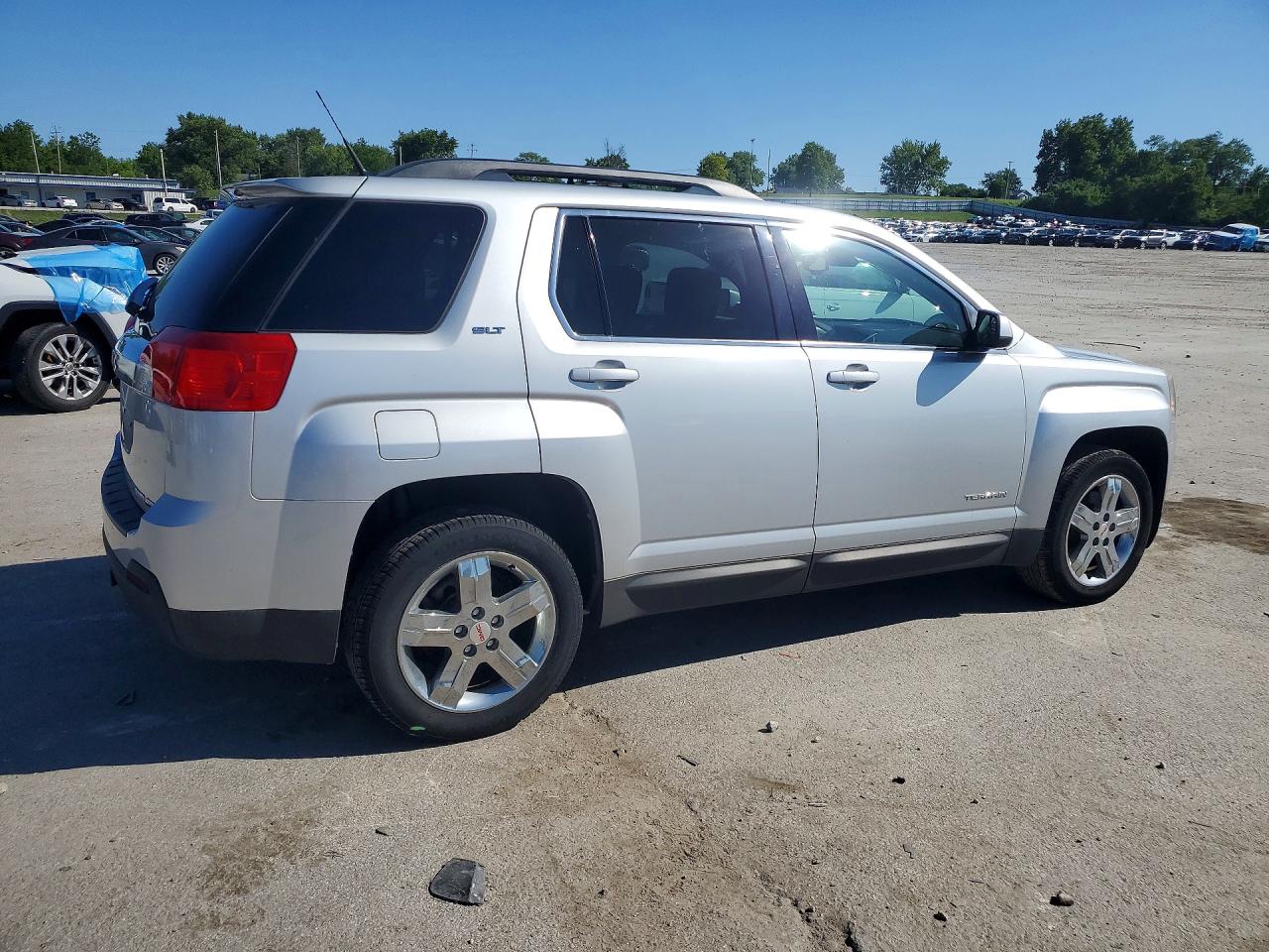2012 Gmc Terrain Slt Silver vin: 2GKFLVEK9C6114099