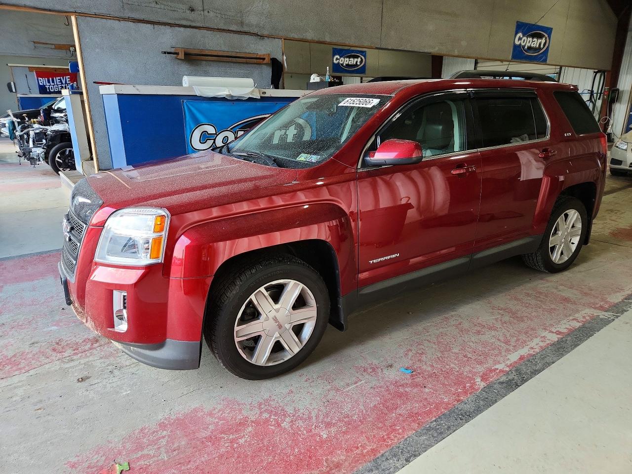 2012 Gmc Terrain Slt Burgundy vin: 2GKFLVEK9C6215532