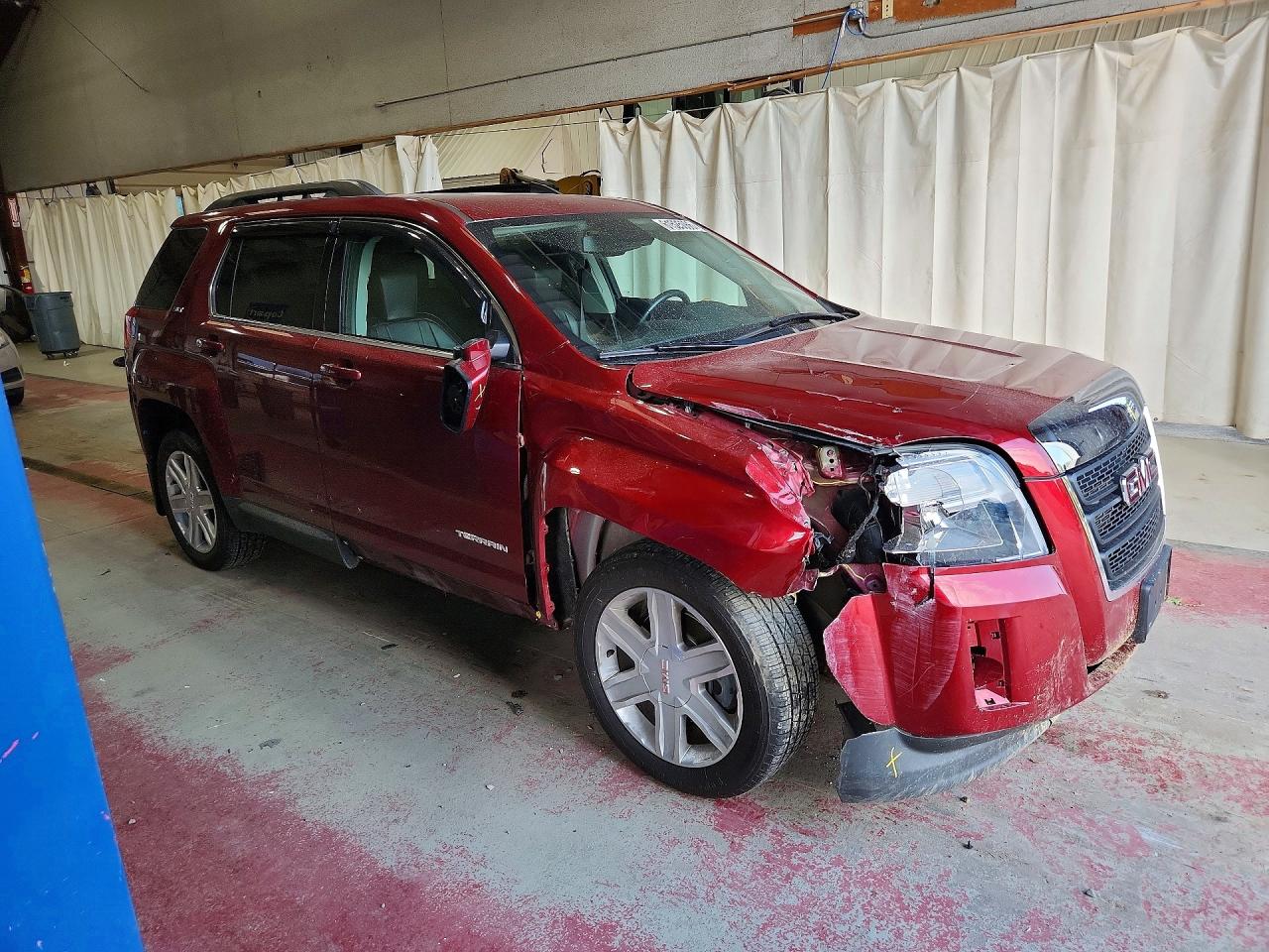 2012 Gmc Terrain Slt Burgundy vin: 2GKFLVEK9C6215532