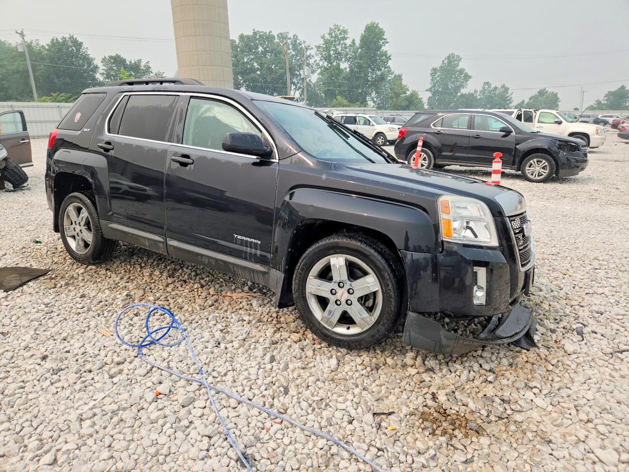 2012 Gmc Terrain Slt Charcoal vin: 2GKFLVEK9C6266187