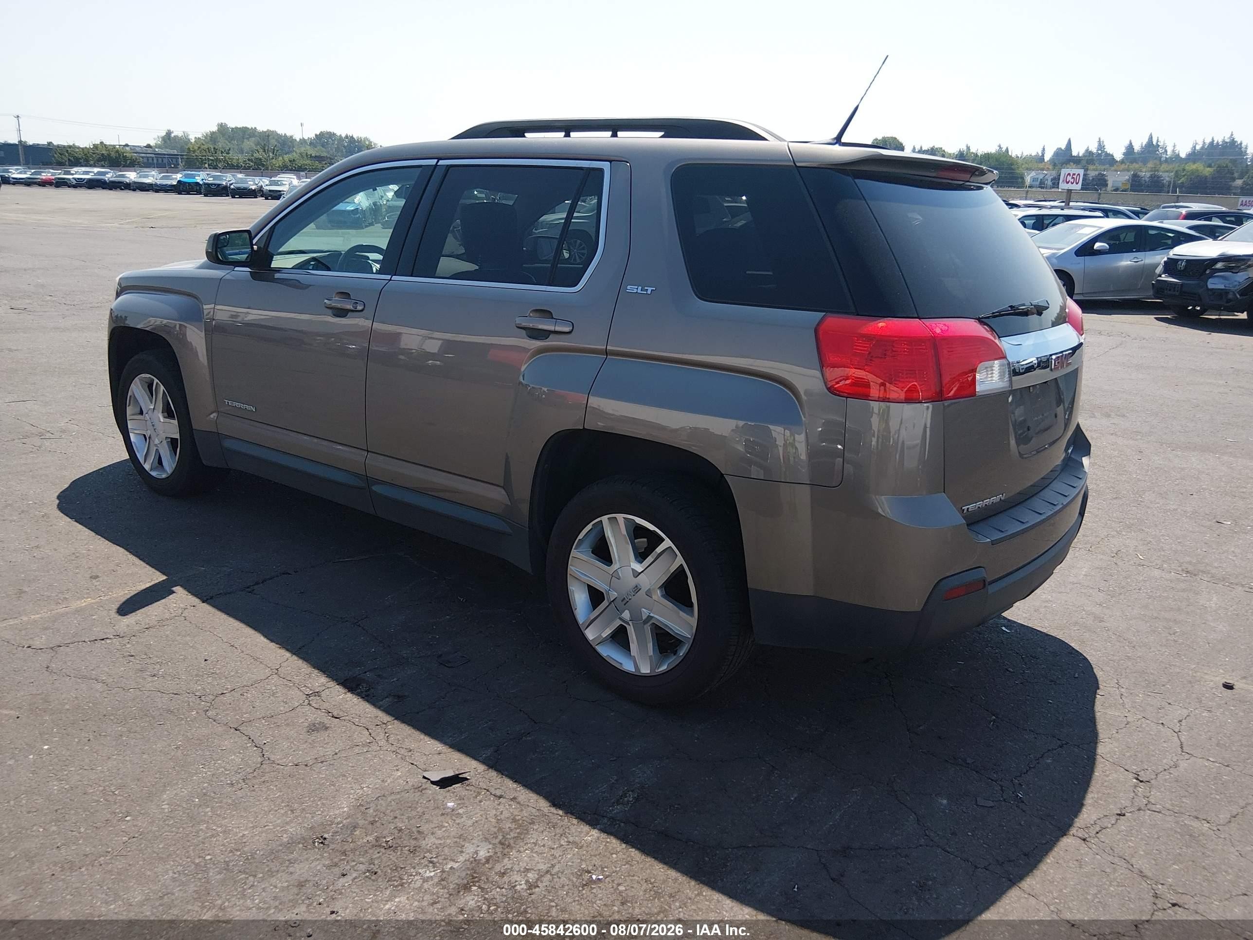 2012 Gmc Terrain Slt-1 Brown vin: 2GKFLVEK9C6267534