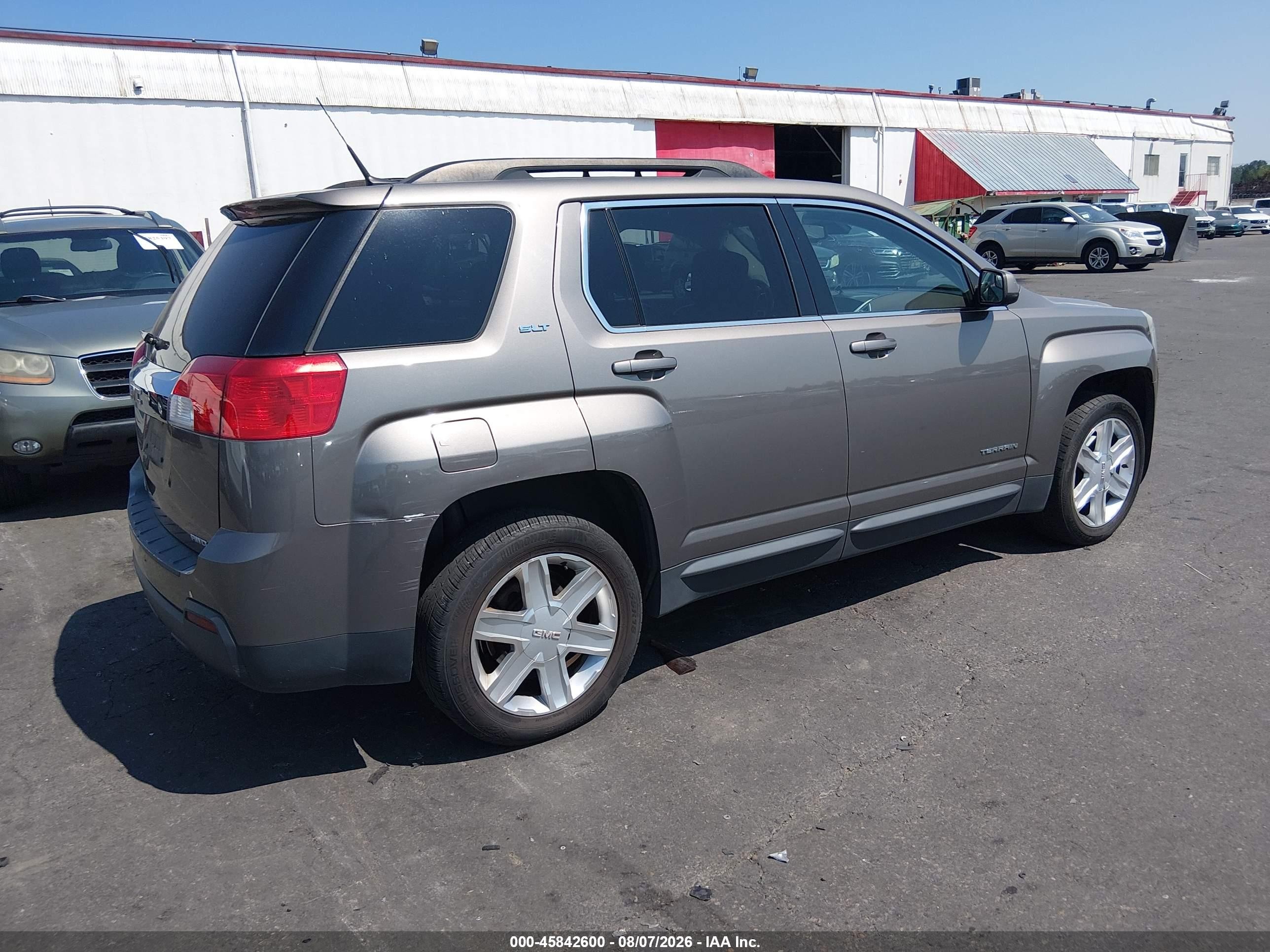 2012 Gmc Terrain Slt-1 Brown vin: 2GKFLVEK9C6267534