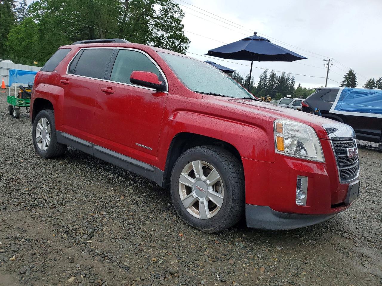 2013 Gmc Terrain Slt Red vin: 2GKFLVEK9D6133463
