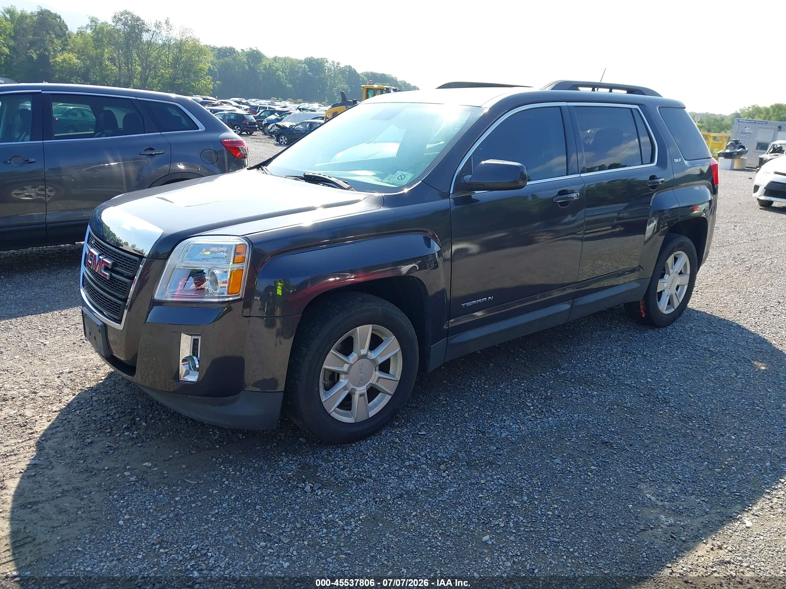 2013 Gmc Terrain Slt-1 Gray vin: 2GKFLVEK9D6286621