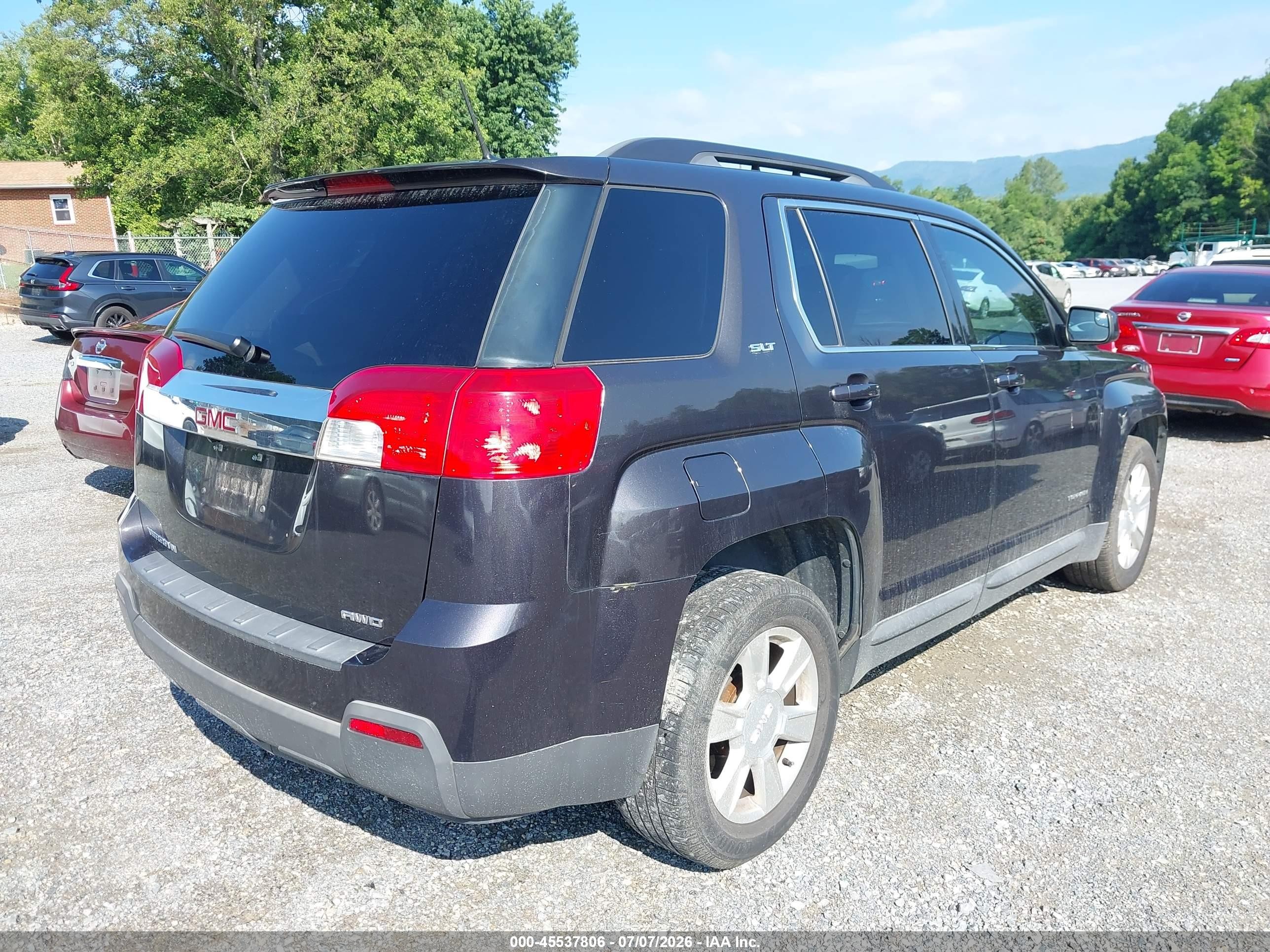 2013 Gmc Terrain Slt-1 Gray vin: 2GKFLVEK9D6286621