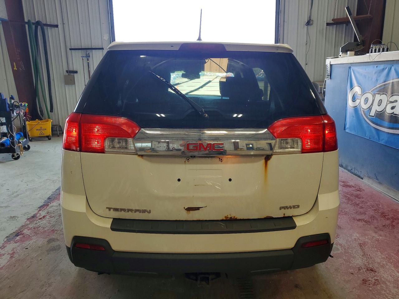 2014 Gmc Terrain Sle White vin: 2GKFLVEK9E6251059
