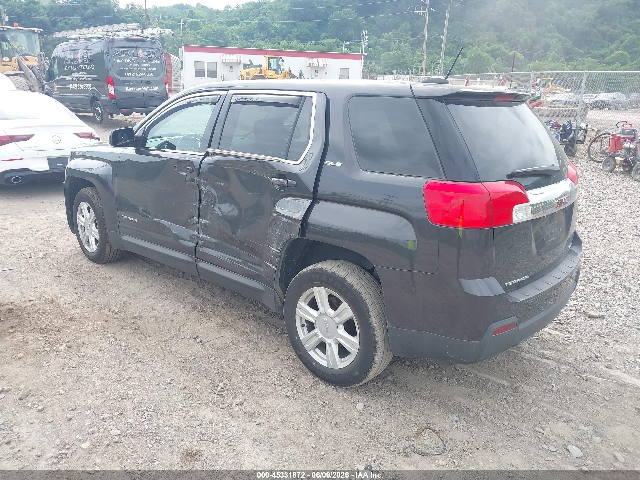 2015 Gmc Terrain Sle-1 Gray vin: 2GKFLVEK9F6401835