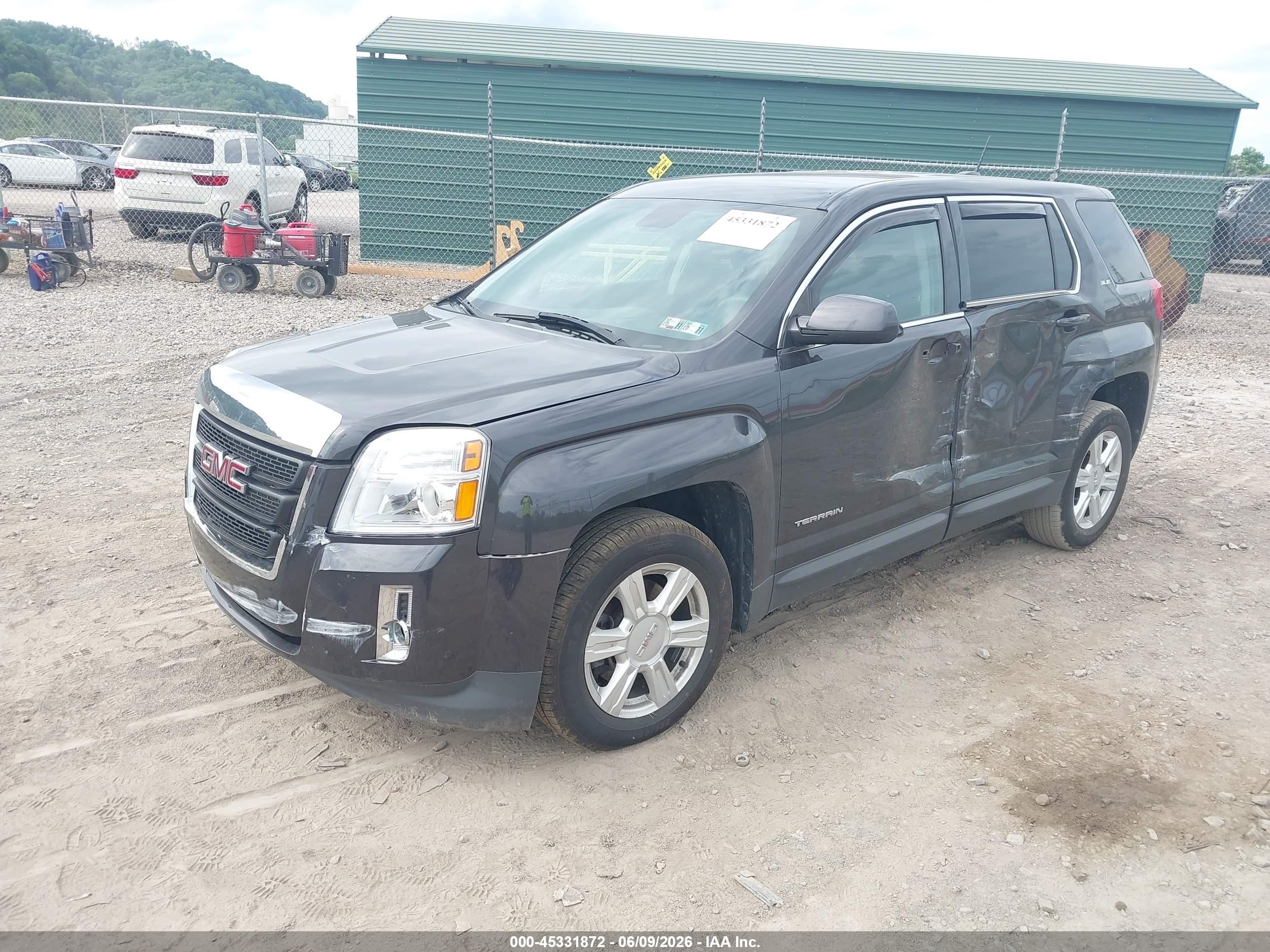 2015 Gmc Terrain Sle-1 Gray vin: 2GKFLVEK9F6401835