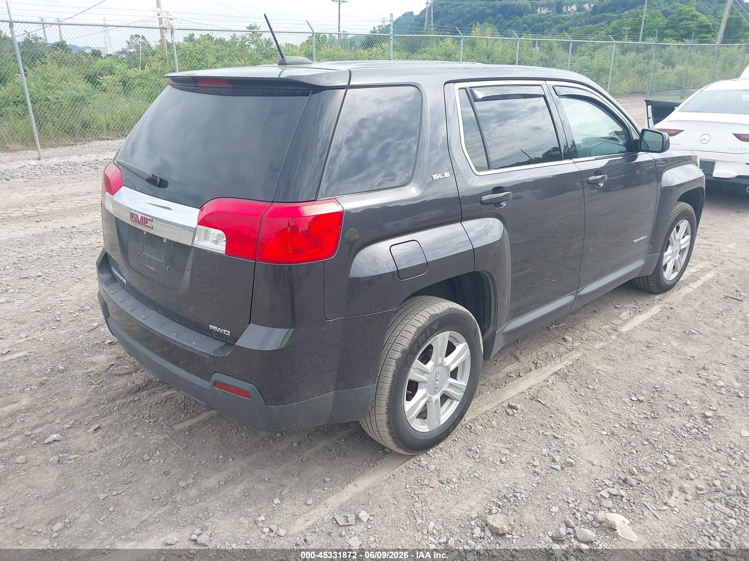 2015 Gmc Terrain Sle-1 Gray vin: 2GKFLVEK9F6401835