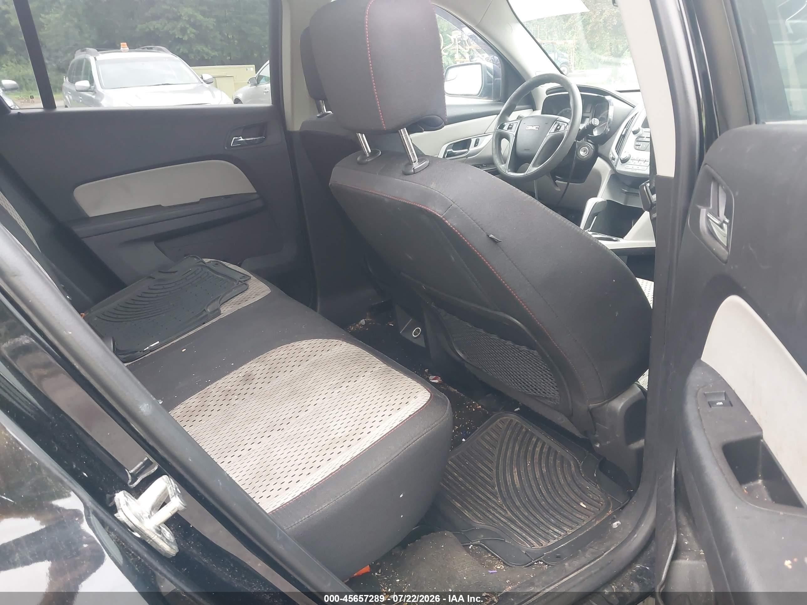 2014 Gmc Terrain Sle-1 Black vin: 2GKFLVEKXE6185959
