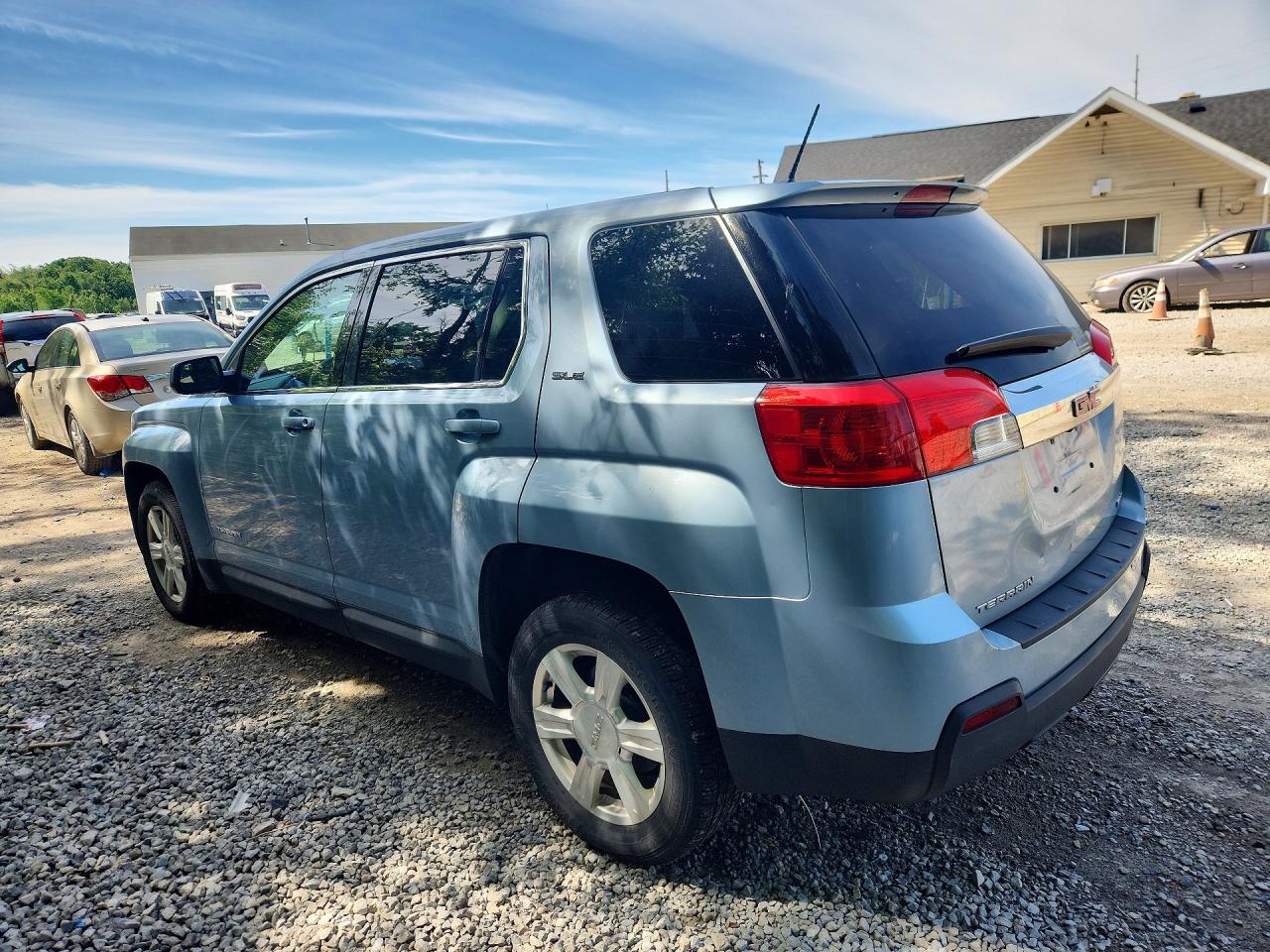 2014 Gmc Terrain Sle Синий vin: 2GKFLVEKXE6229961