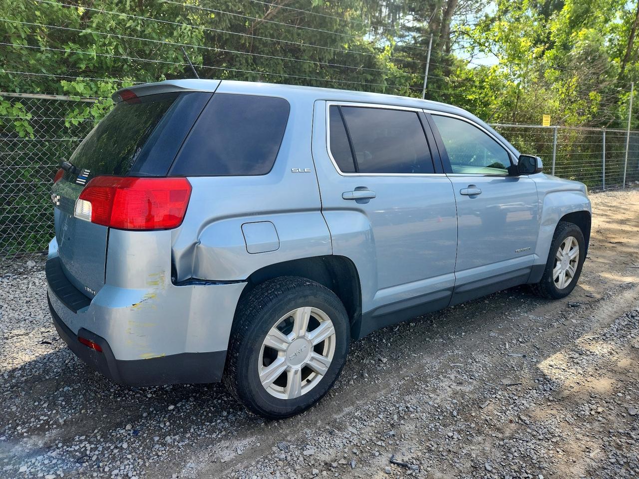 2014 Gmc Terrain Sle Синий vin: 2GKFLVEKXE6229961
