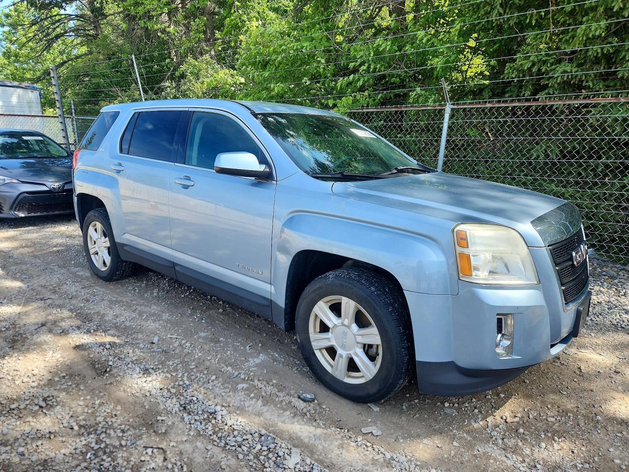 2014 Gmc Terrain Sle Синий vin: 2GKFLVEKXE6229961