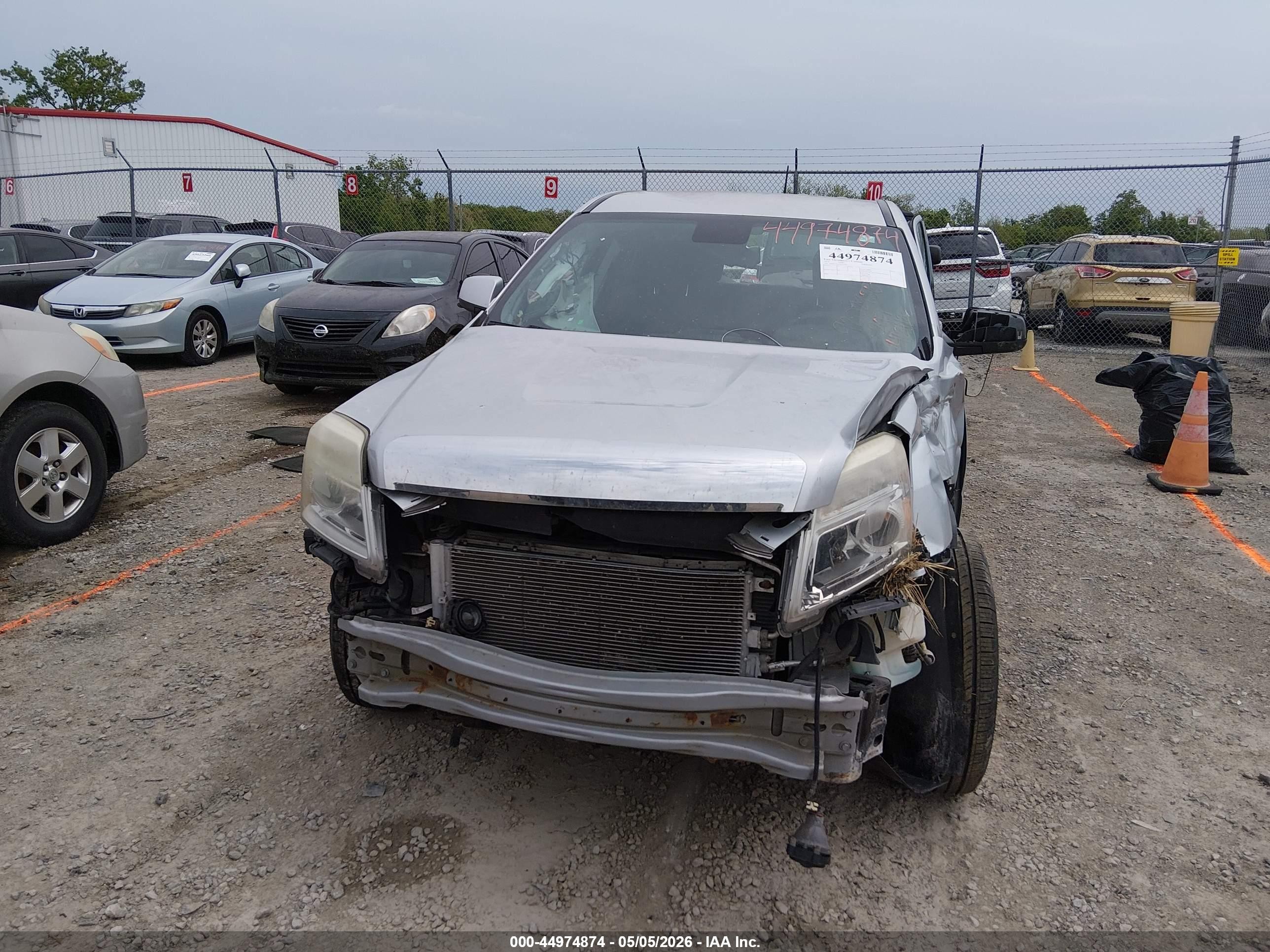 2014 Gmc Terrain Sle-1 Silver vin: 2GKFLVEKXE6342017