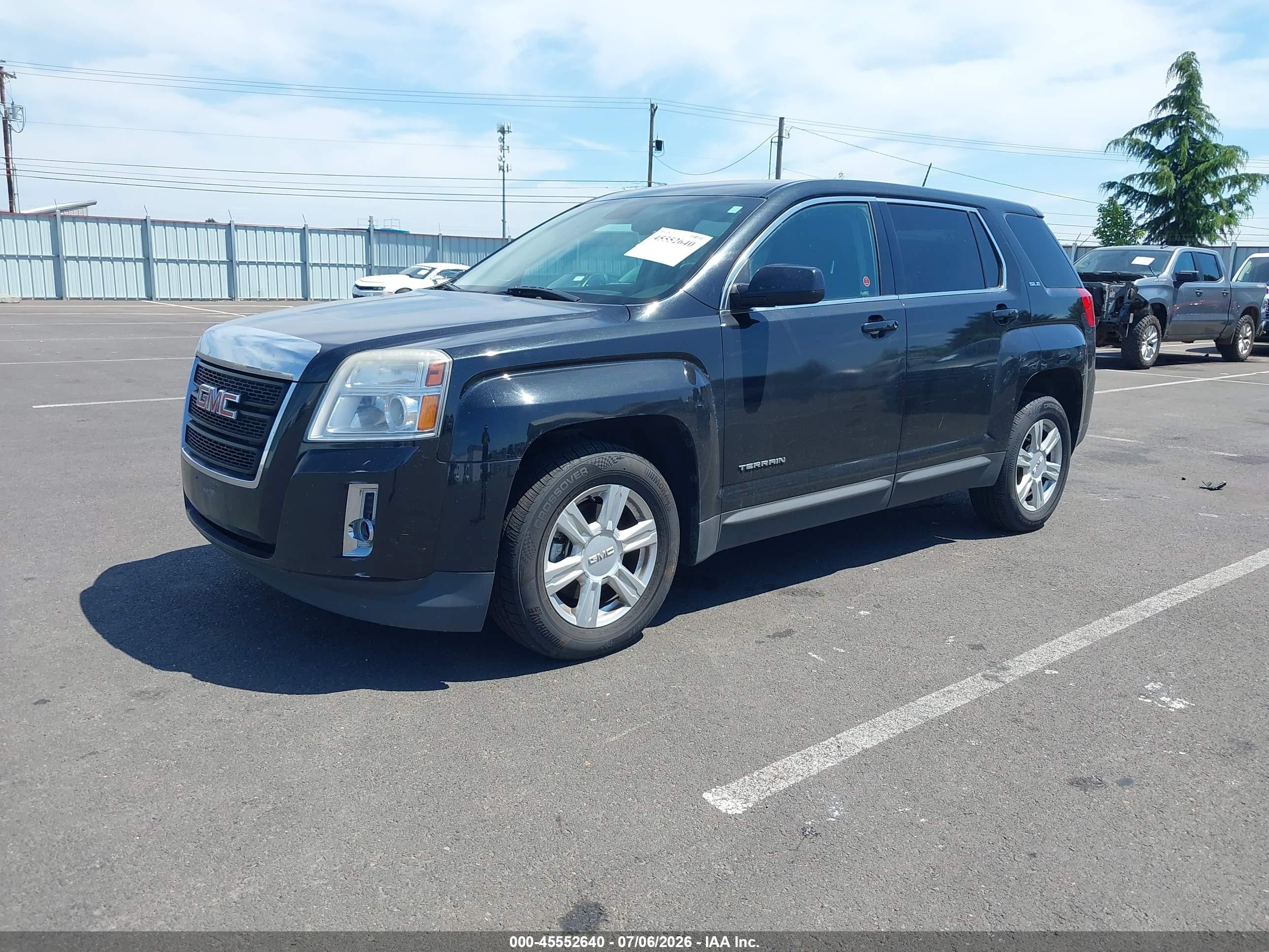 2014 Gmc Terrain Sle-1 Черный vin: 2GKFLVEKXE6351946