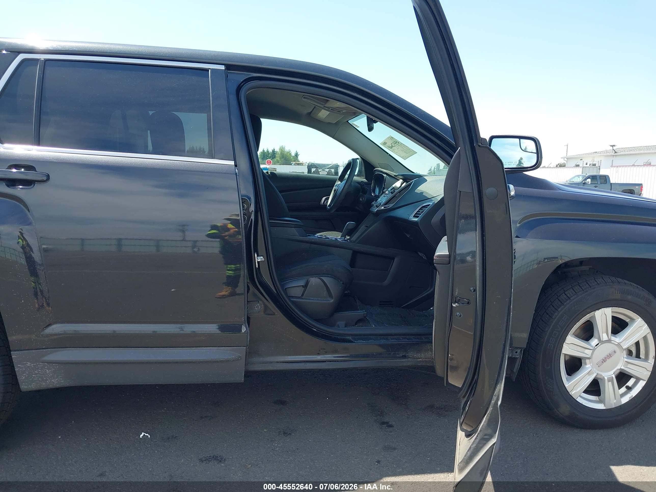 2014 Gmc Terrain Sle-1 Черный vin: 2GKFLVEKXE6351946