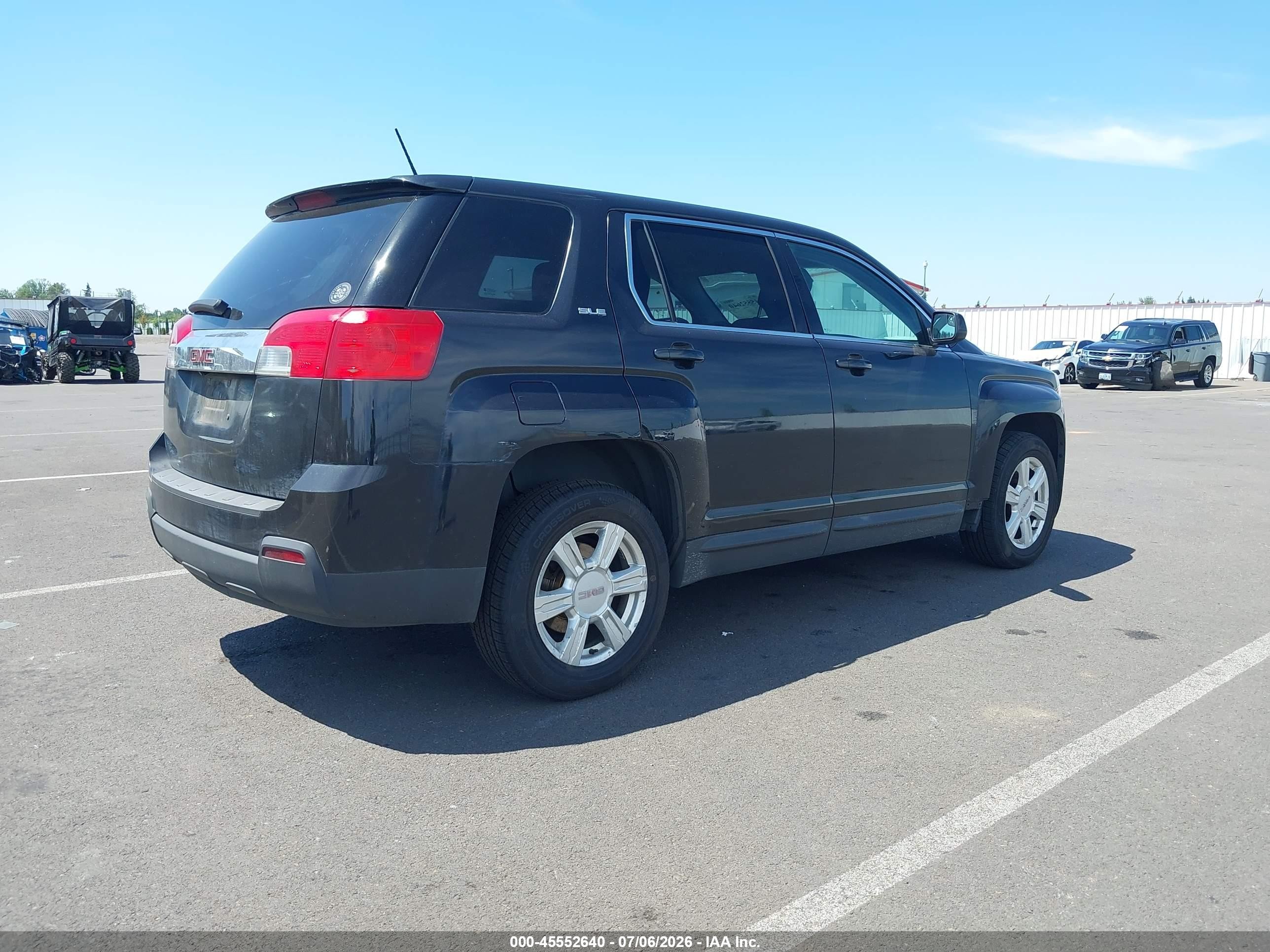 2014 Gmc Terrain Sle-1 Черный vin: 2GKFLVEKXE6351946