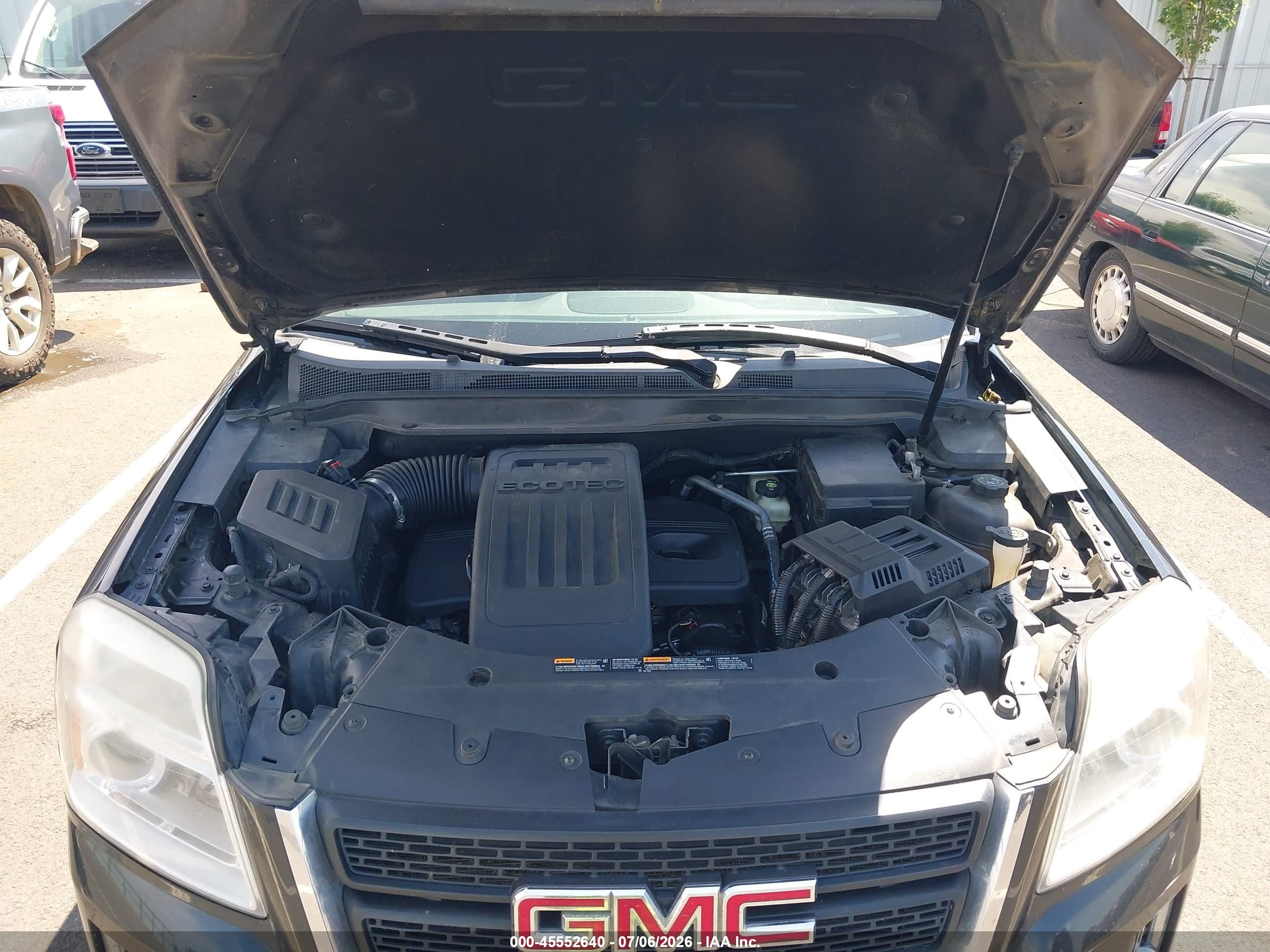 2014 Gmc Terrain Sle-1 Черный vin: 2GKFLVEKXE6351946
