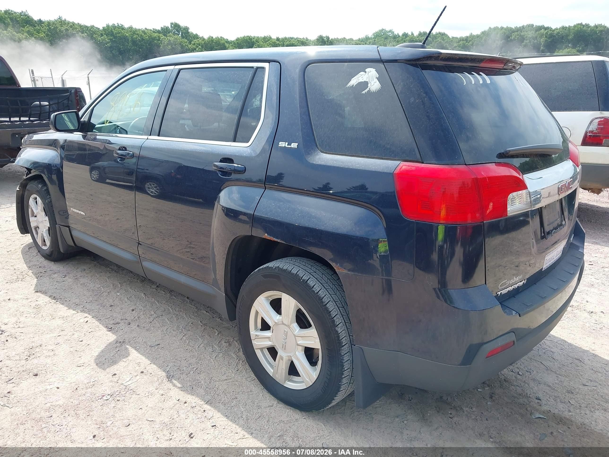 2015 Gmc Terrain Sle-1 Синий vin: 2GKFLVEKXF6127626