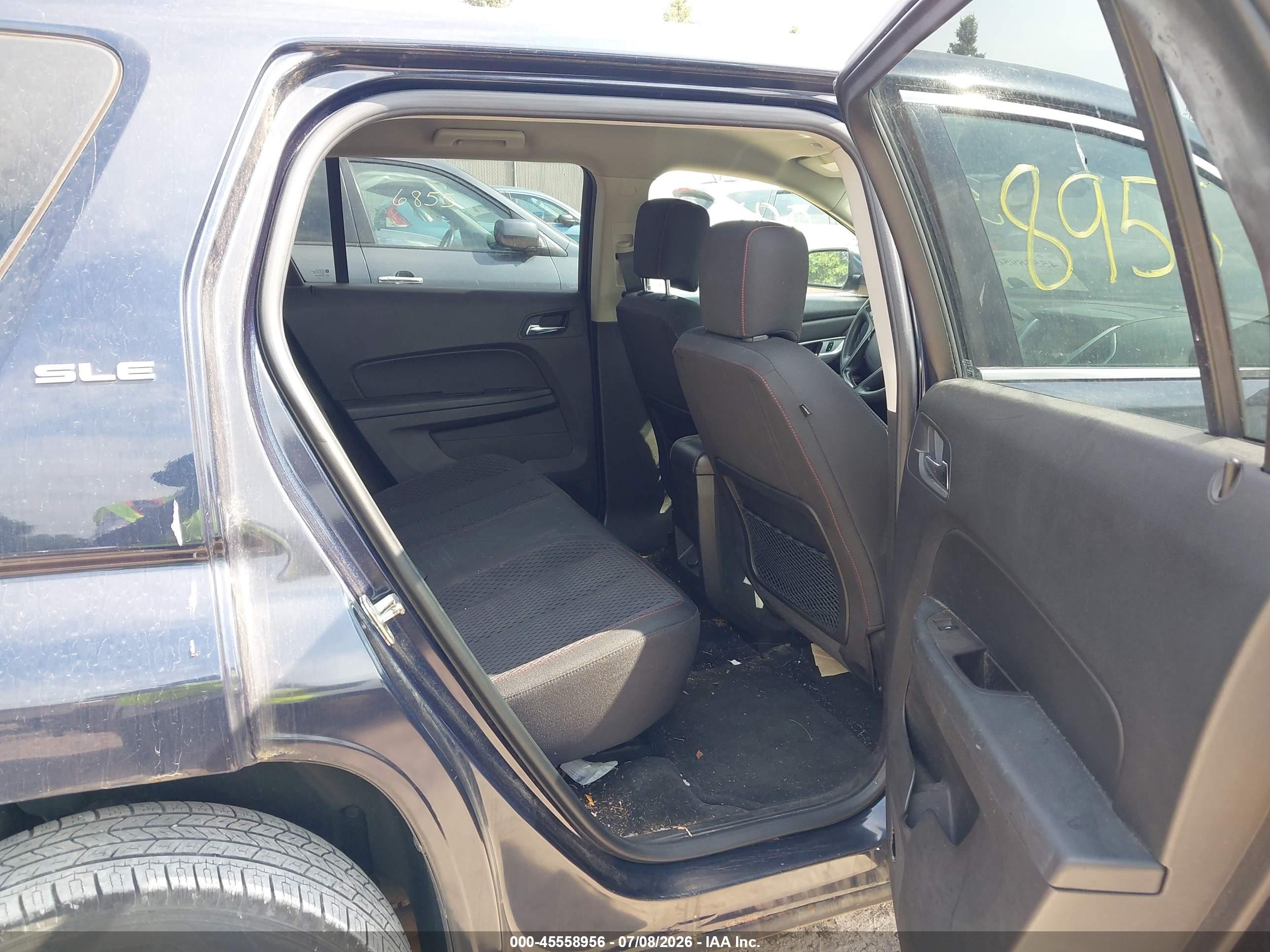 2015 Gmc Terrain Sle-1 Синий vin: 2GKFLVEKXF6127626