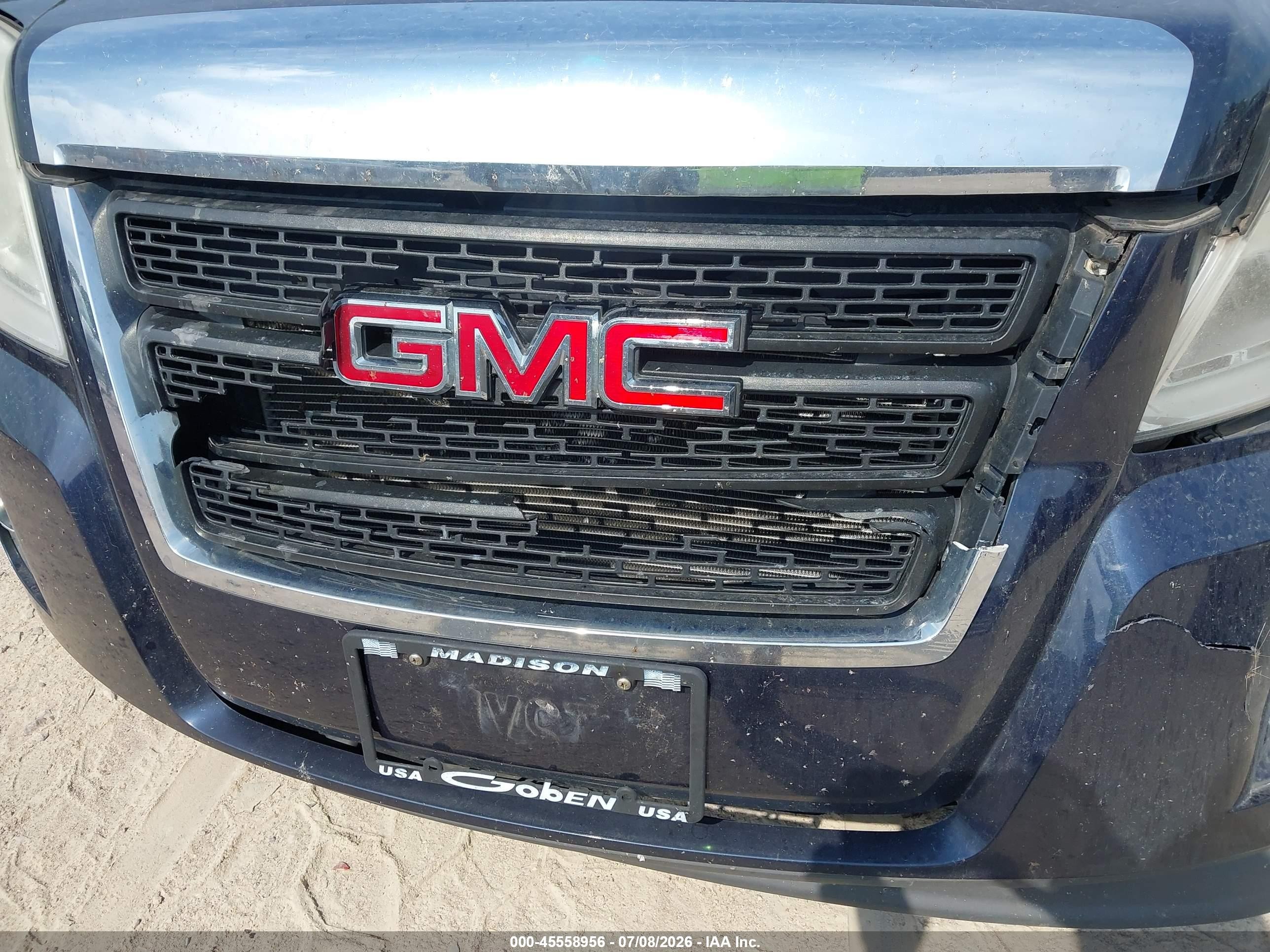 2015 Gmc Terrain Sle-1 Синий vin: 2GKFLVEKXF6127626