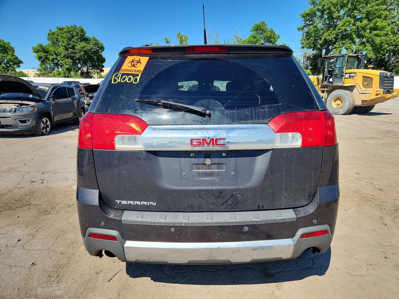 2013 Gmc Terrain Slt Charcoal vin: 2GKFLWE30D6123872