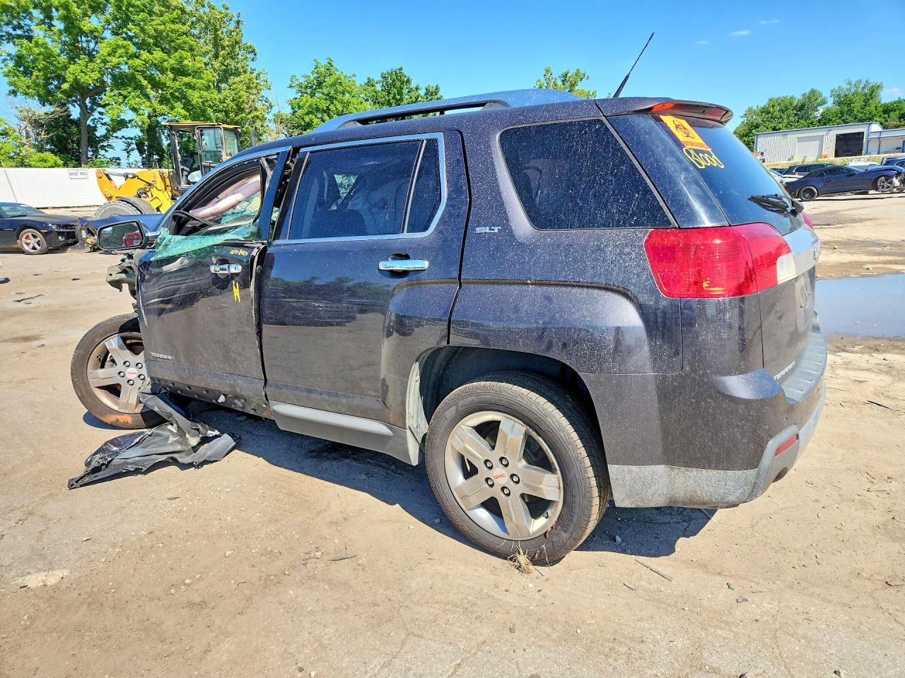2013 Gmc Terrain Slt Charcoal vin: 2GKFLWE30D6123872