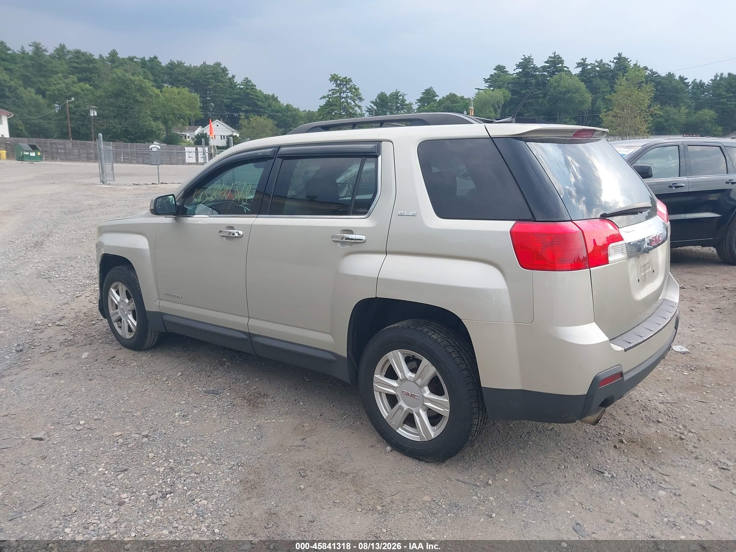 2014 Gmc Terrain Sle-2 Gold vin: 2GKFLWE30E6359455