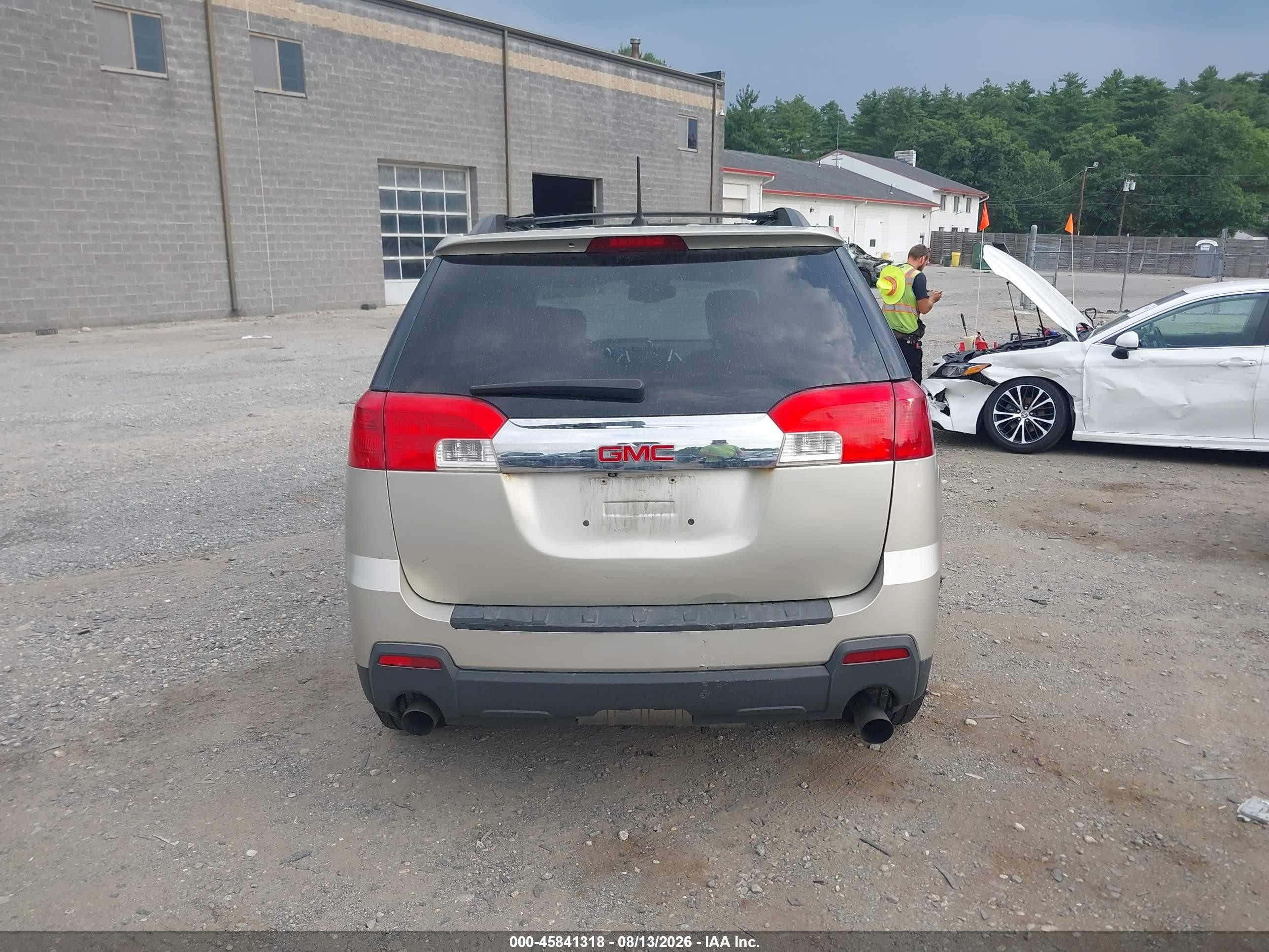 2014 Gmc Terrain Sle-2 Gold vin: 2GKFLWE30E6359455