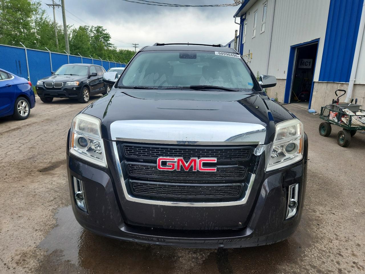 2015 Gmc Terrain Sle Gray vin: 2GKFLWE30F6405691