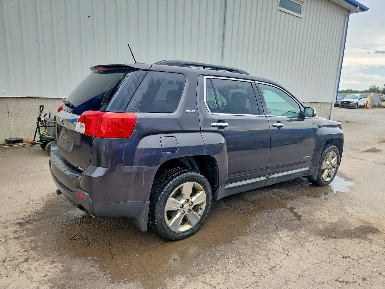 2015 Gmc Terrain Sle Gray vin: 2GKFLWE30F6405691