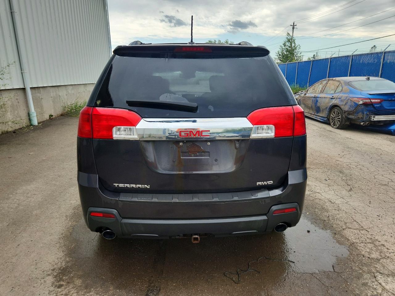 2015 Gmc Terrain Sle Gray vin: 2GKFLWE30F6405691