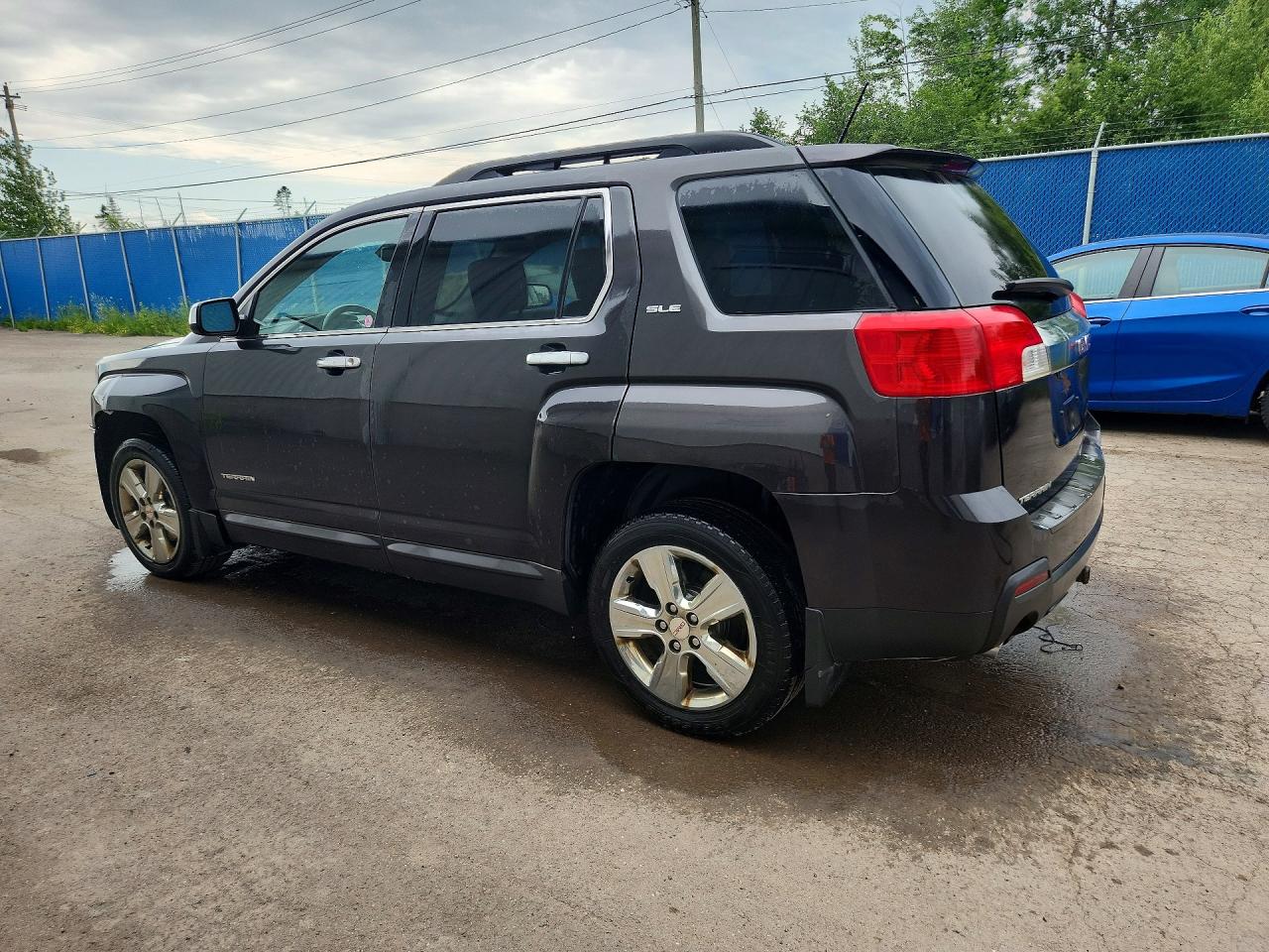 2015 Gmc Terrain Sle Gray vin: 2GKFLWE30F6405691