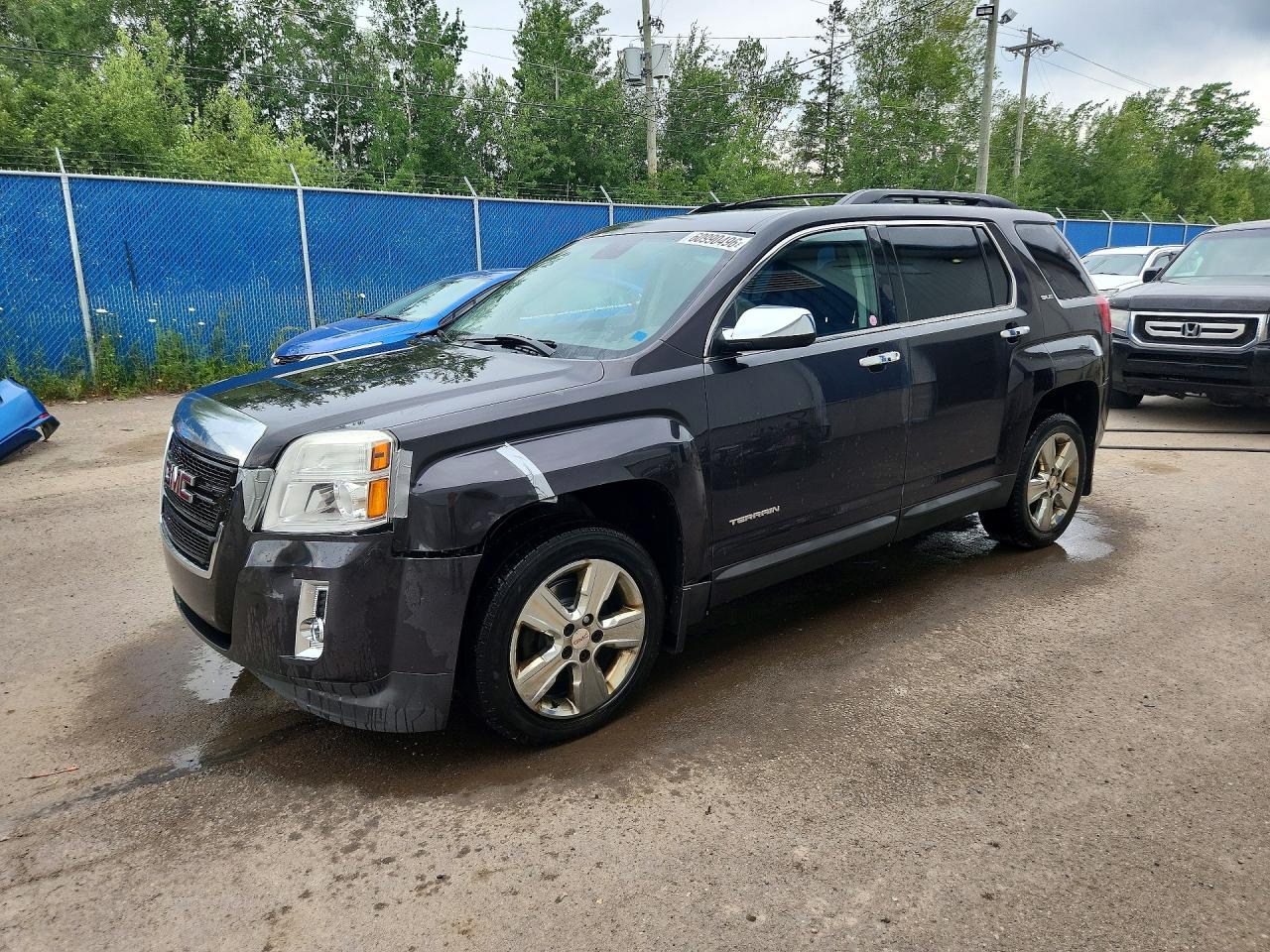 2015 Gmc Terrain Sle Gray vin: 2GKFLWE30F6405691