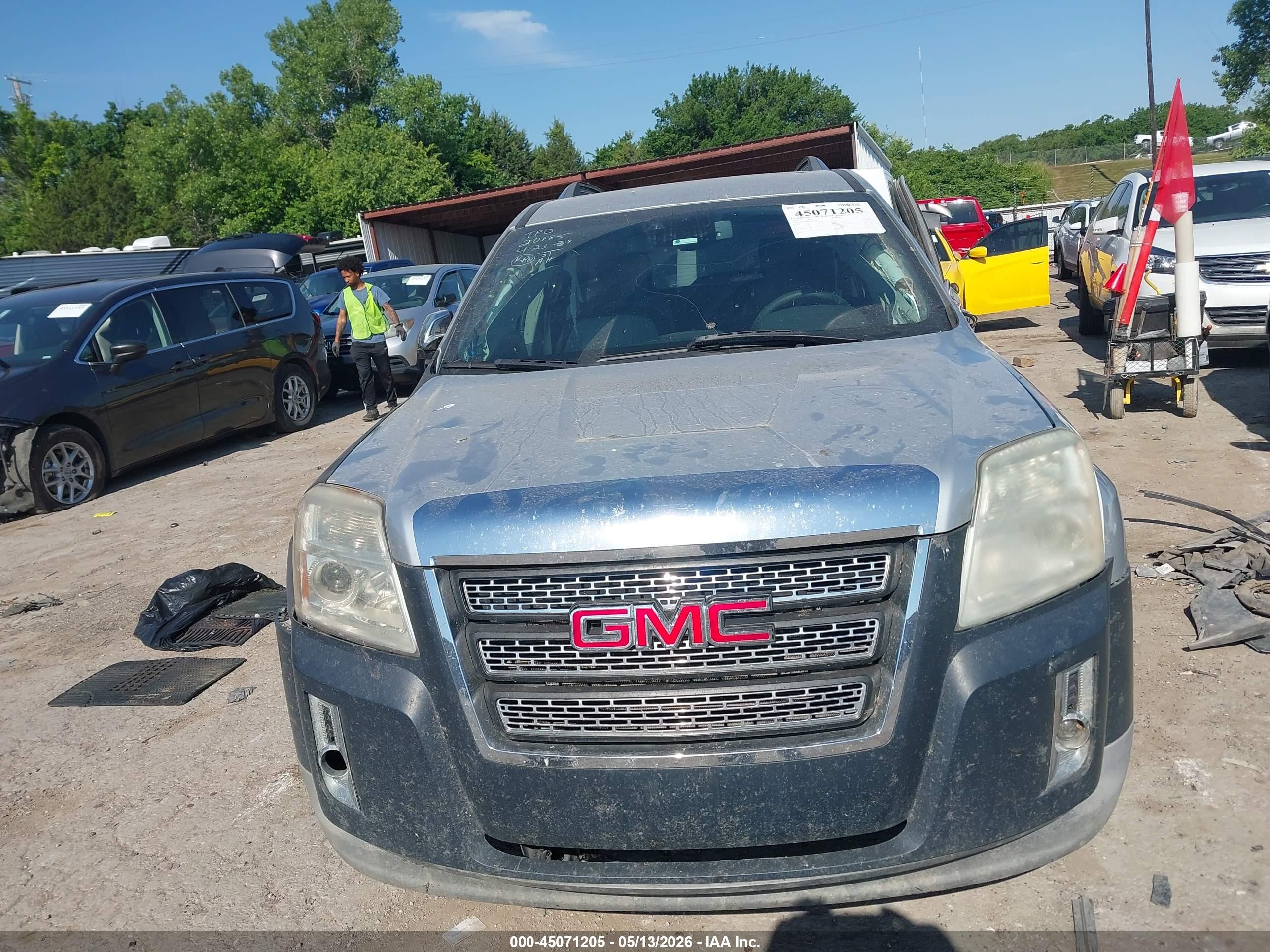 2013 Gmc Terrain Slt-2 Silver vin: 2GKFLWE31D6194367