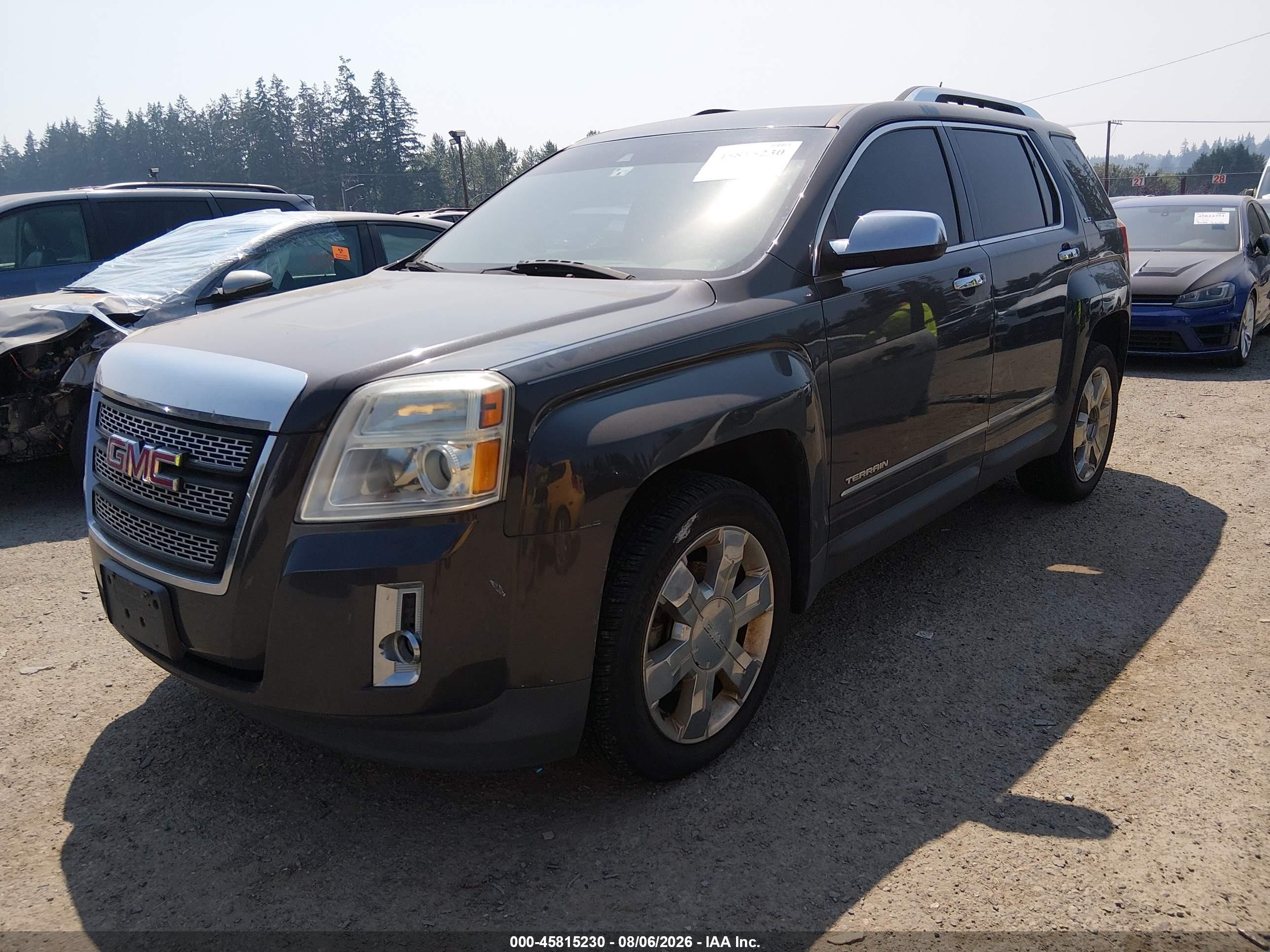 2013 Gmc Terrain Slt-2 Черный vin: 2GKFLWE31D6235550