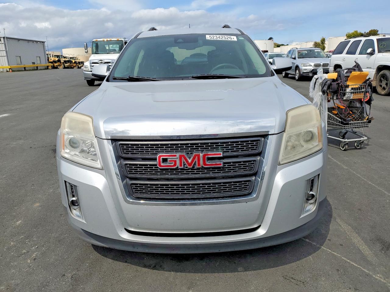 2014 Gmc Terrain Sle Silver vin: 2GKFLWE31E6163976