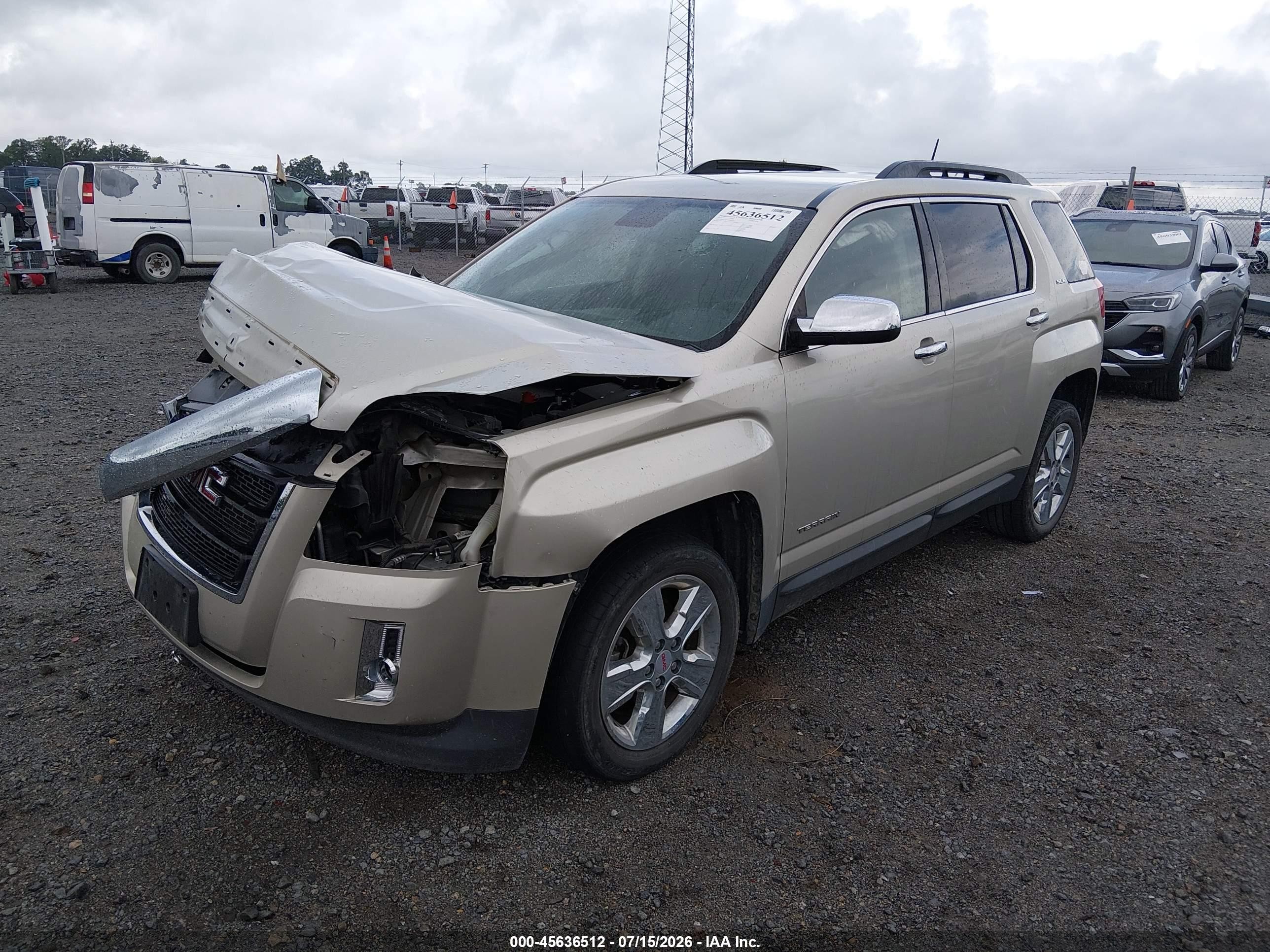2015 Gmc Terrain Sle-2 Champagne vin: 2GKFLWE31F6412312
