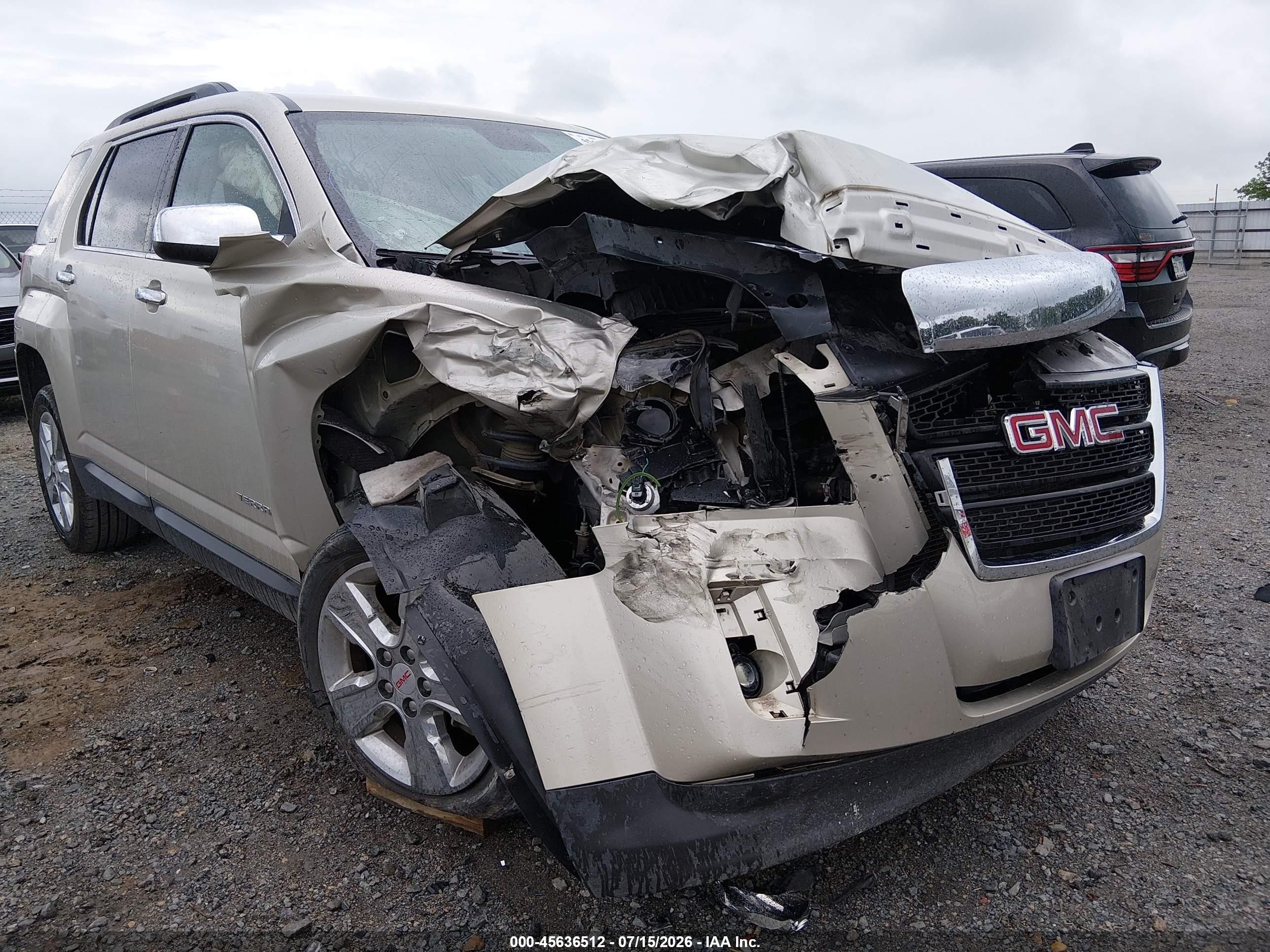 2015 Gmc Terrain Sle-2 Champagne vin: 2GKFLWE31F6412312